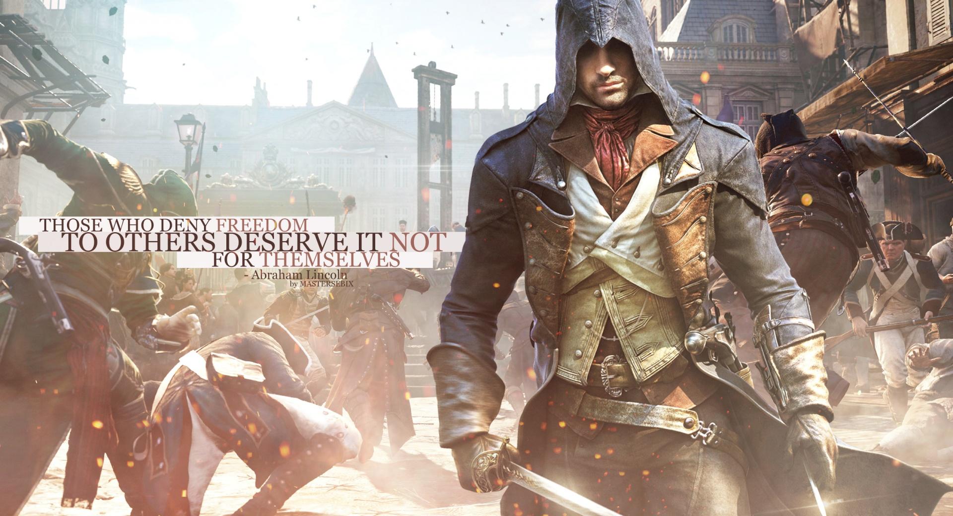 Assassins Creed Unity - Freedom wallpapers HD quality