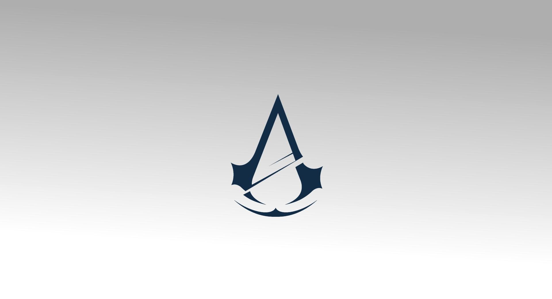 Assassins Creed Unity Logo High Resolution at 1024 x 1024 iPad size wallpapers HD quality