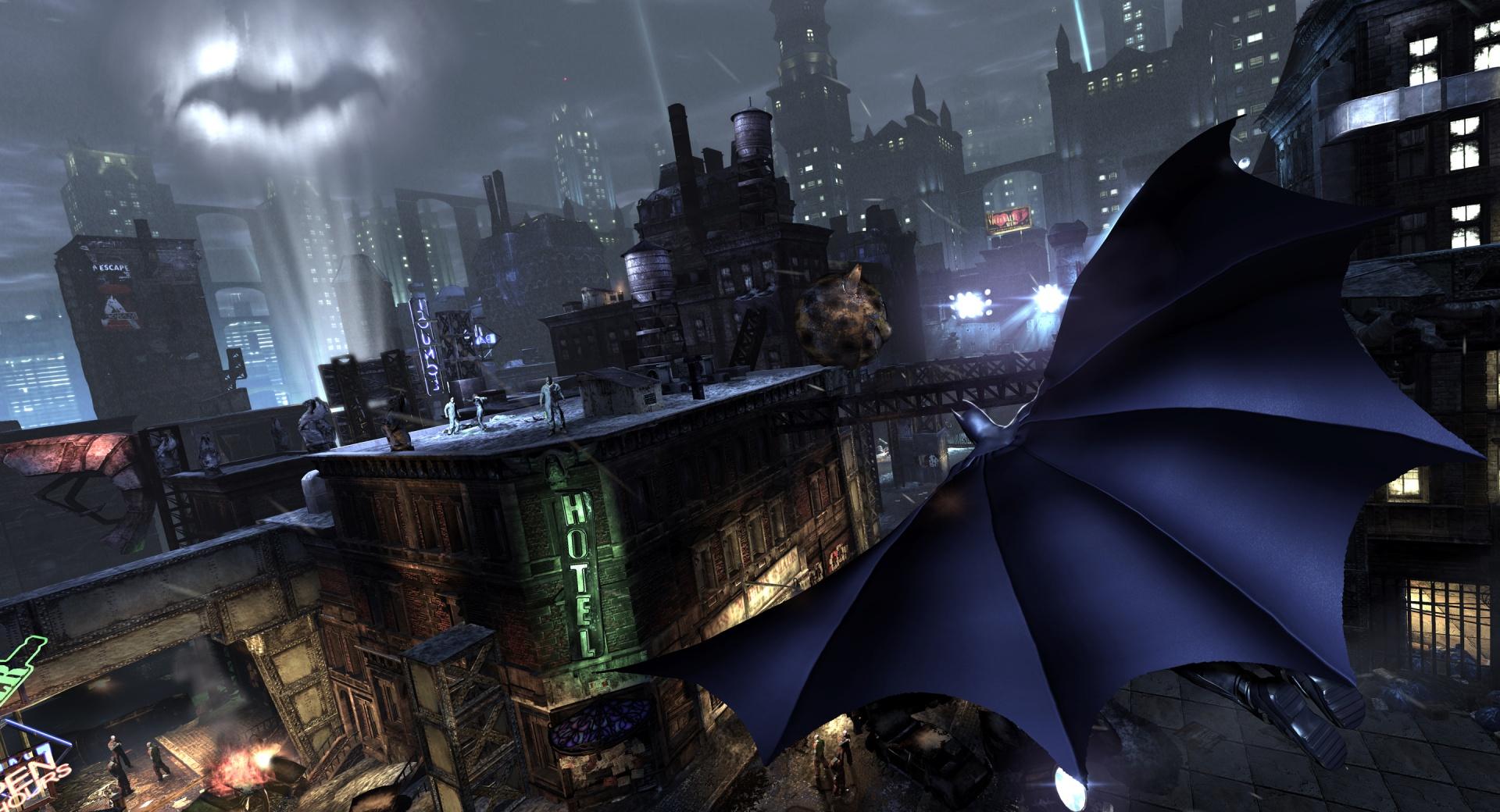 Batman Arkham City Game at 1024 x 1024 iPad size wallpapers HD quality