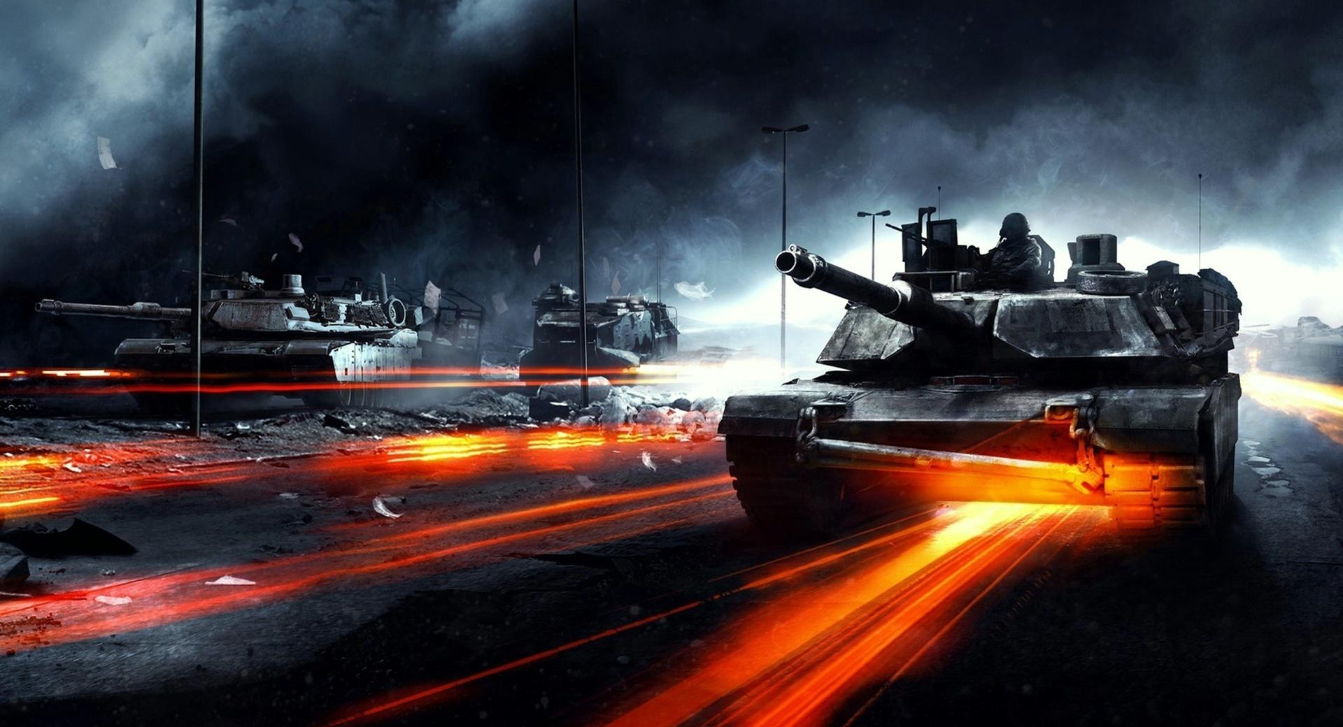 Battlefield 3 - Tanks at 1024 x 1024 iPad size wallpapers HD quality