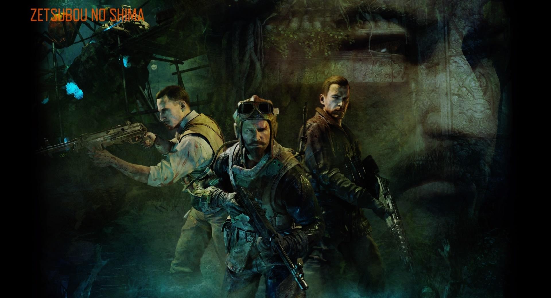 Call of duty zombies Zetsubou no shima at 750 x 1334 iPhone 6 size wallpapers HD quality