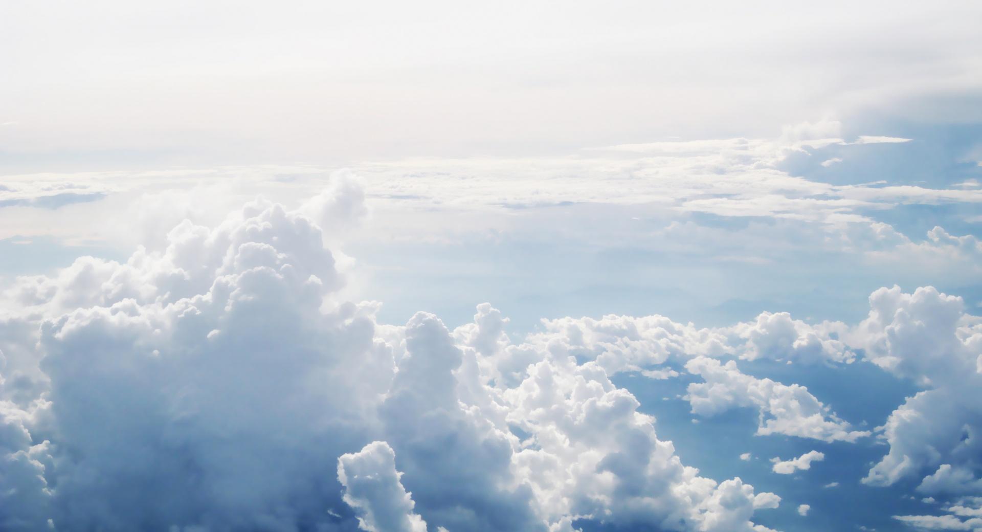 Clouds Aerial Photography at 1280 x 960 size wallpapers HD quality