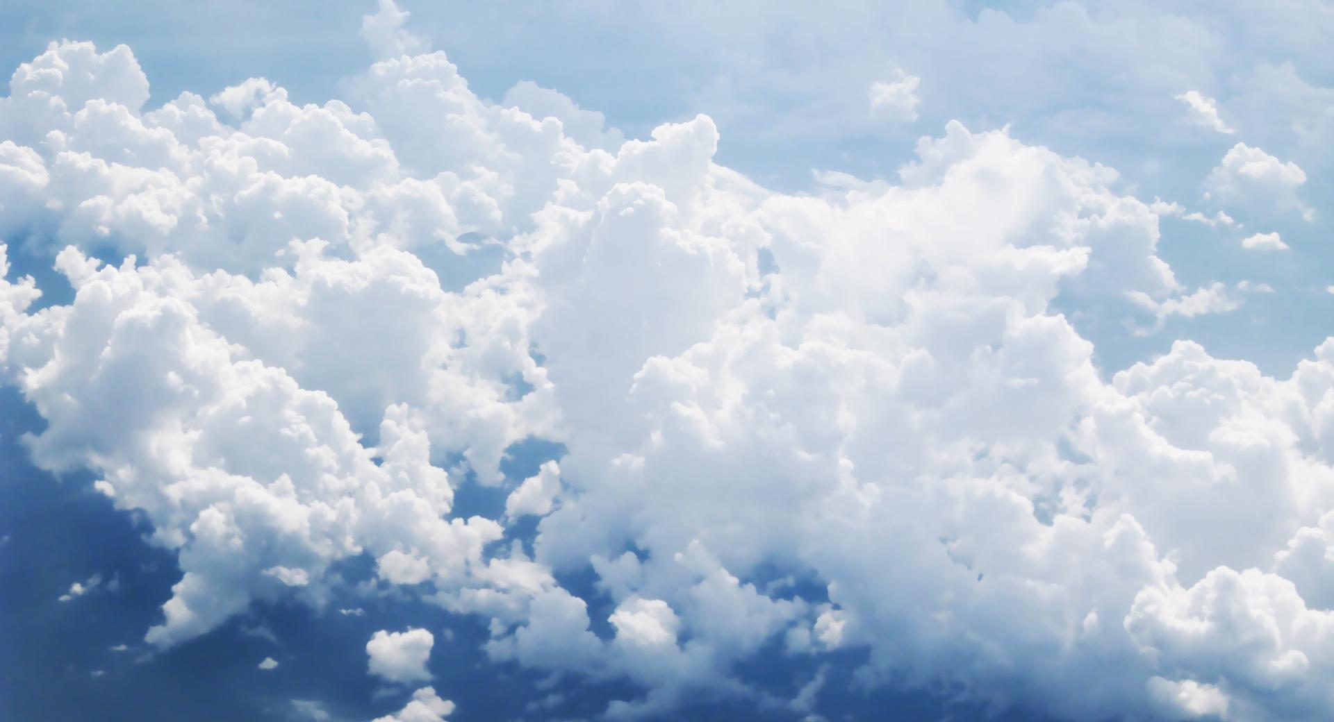 Clouds Aerial View wallpapers HD quality