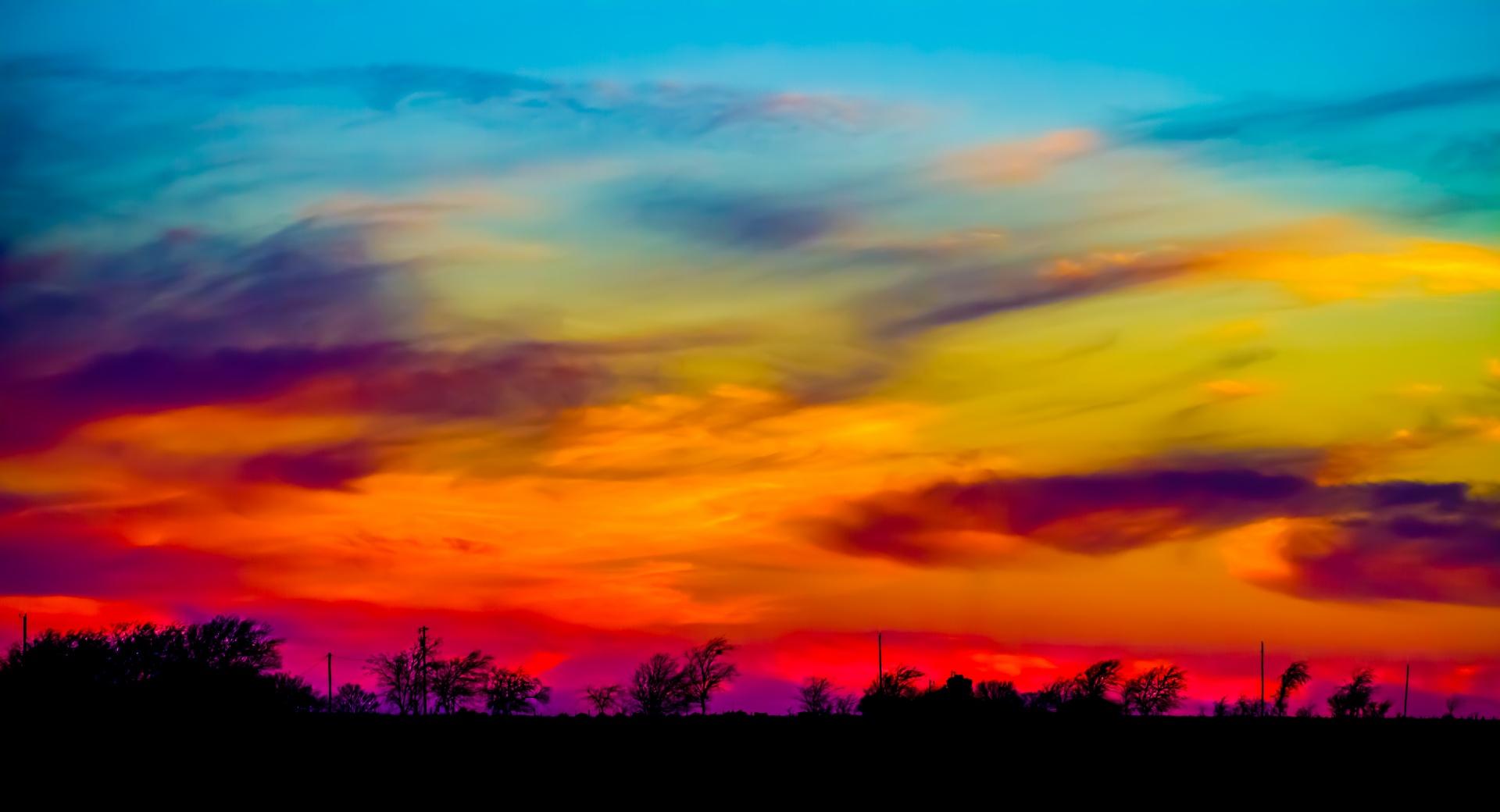 Colorful Sky at 1152 x 864 size wallpapers HD quality