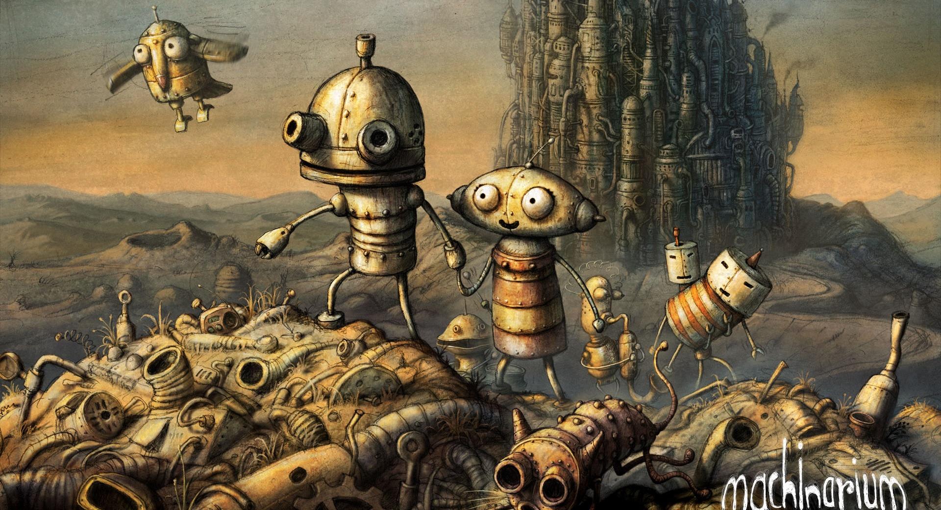 Cover, Machinarium Game at 640 x 1136 iPhone 5 size wallpapers HD quality