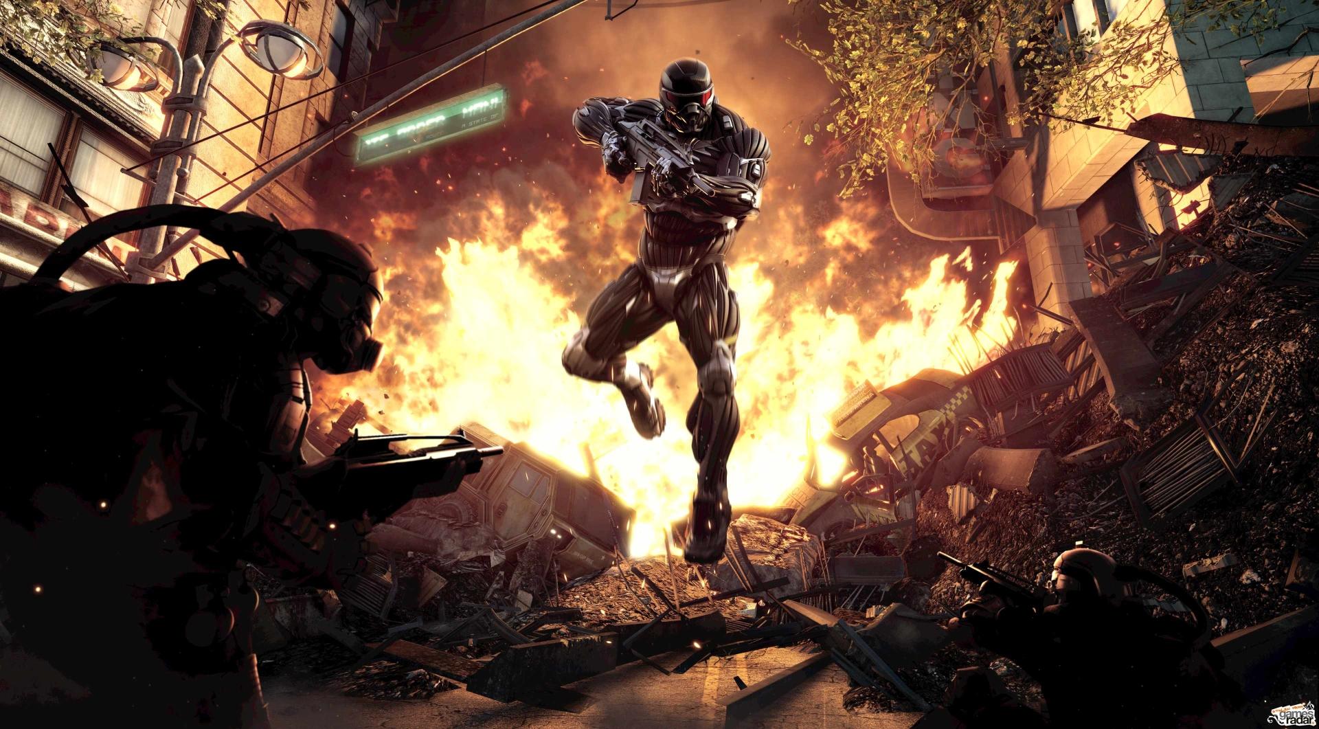 Crysis 2 at 320 x 480 iPhone size wallpapers HD quality