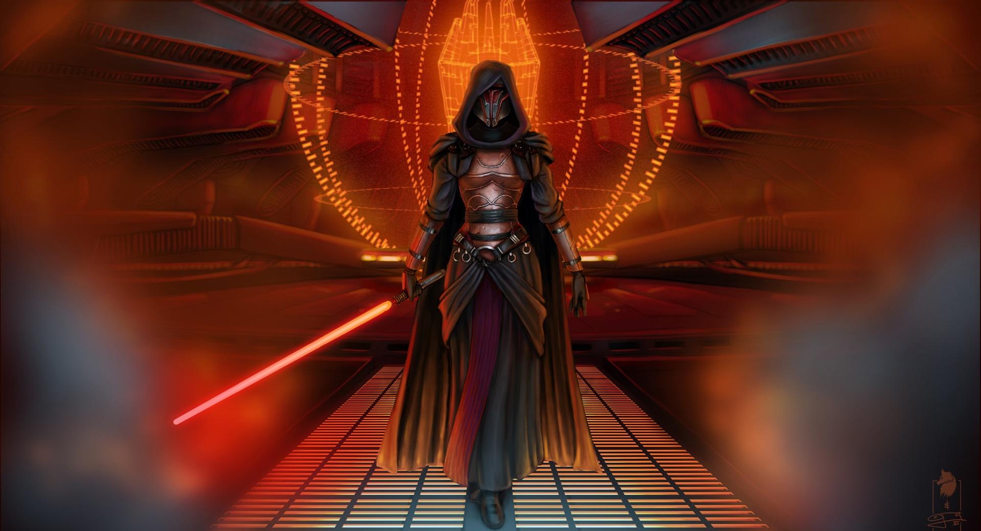 Darth Revan - Star Wars KOTOR at 320 x 480 iPhone size wallpapers HD quality