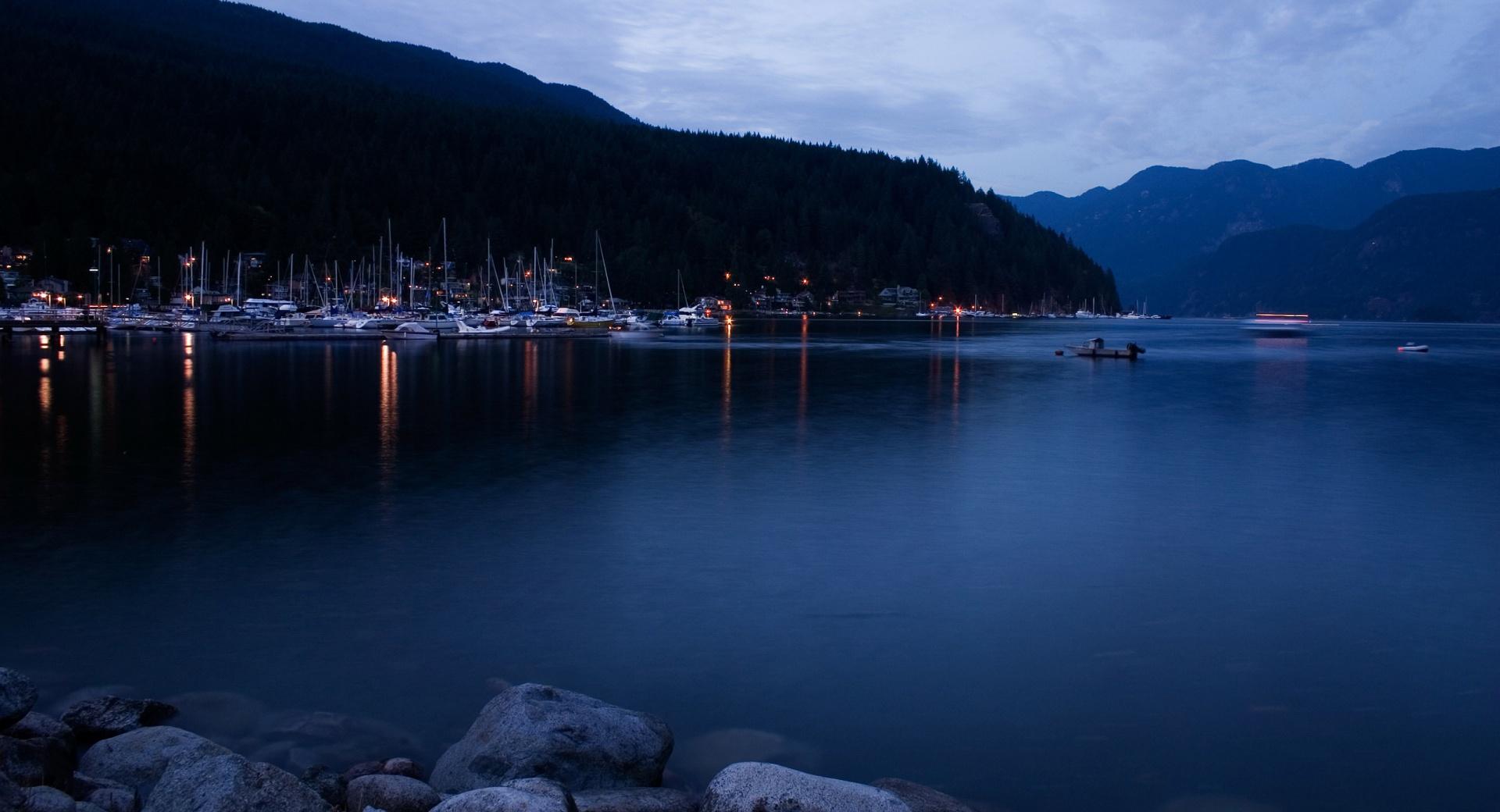 Deep Cove At Dusk wallpapers HD quality