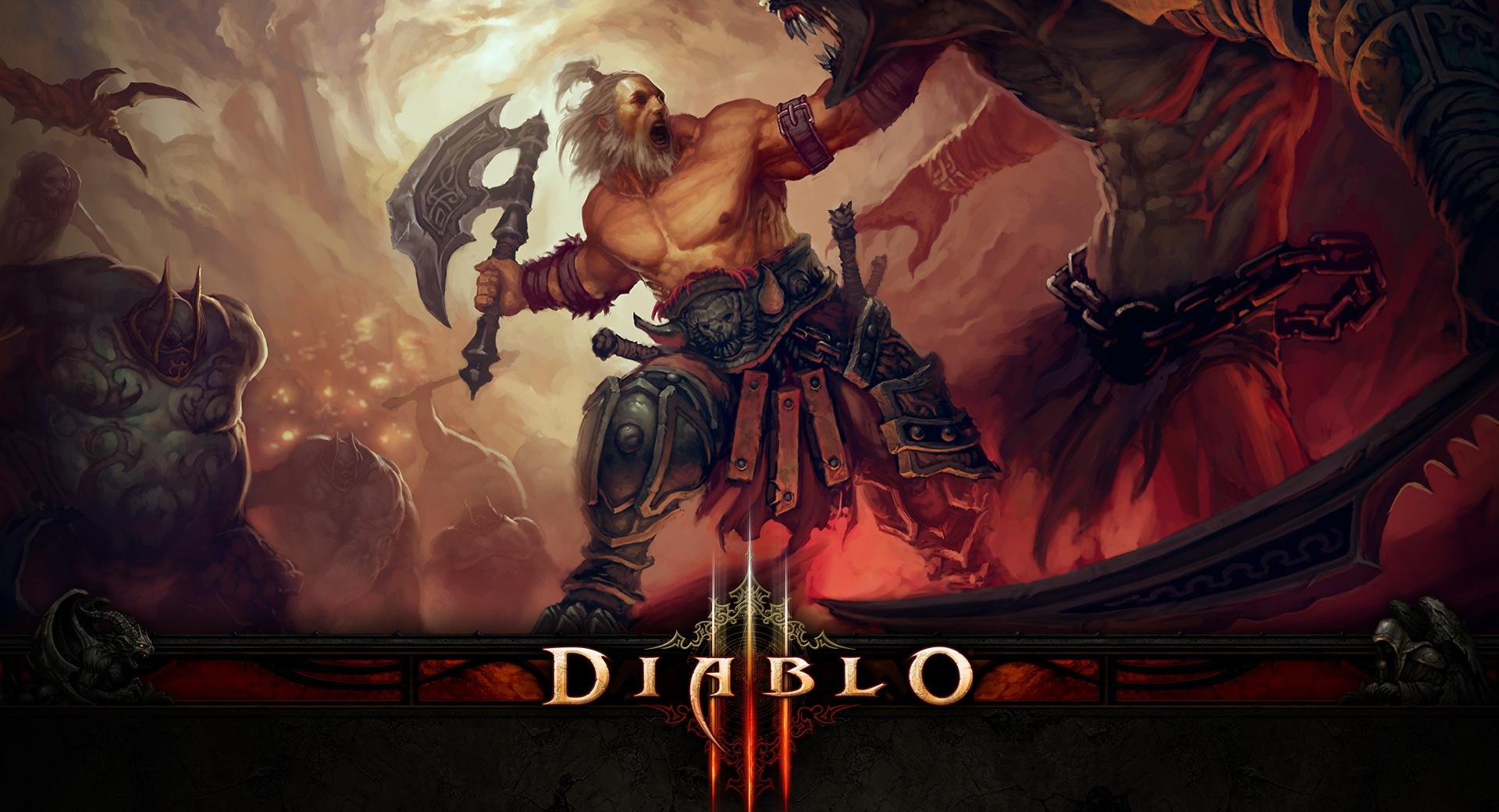 Diablo III Barbarian wallpapers HD quality