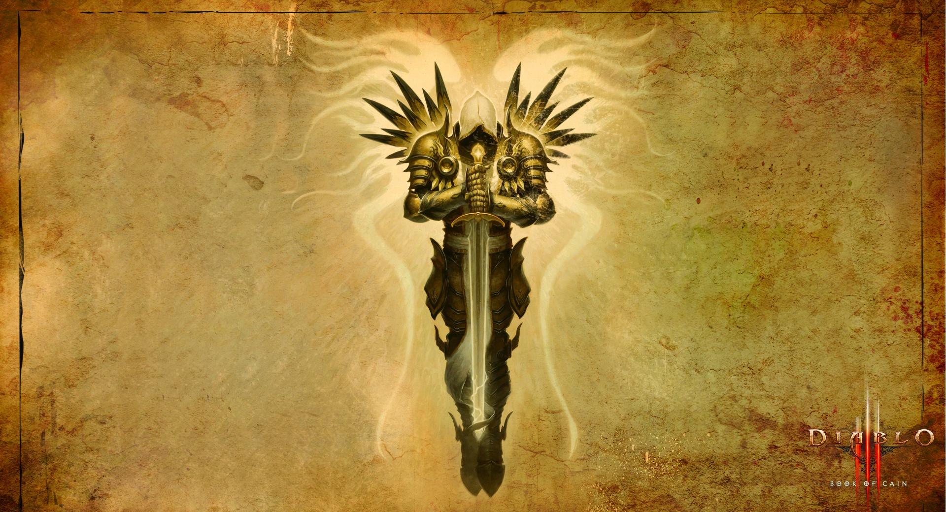 Diablo III Book of Cain at 2048 x 2048 iPad size wallpapers HD quality