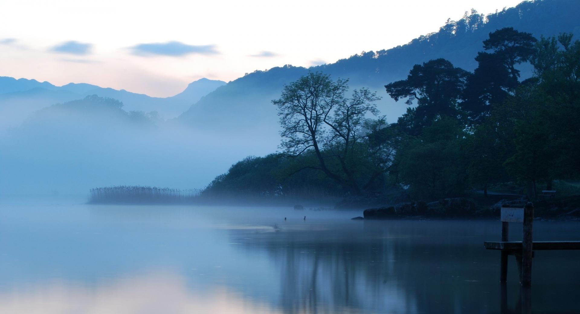 Early Morning, Lake at 640 x 1136 iPhone 5 size wallpapers HD quality