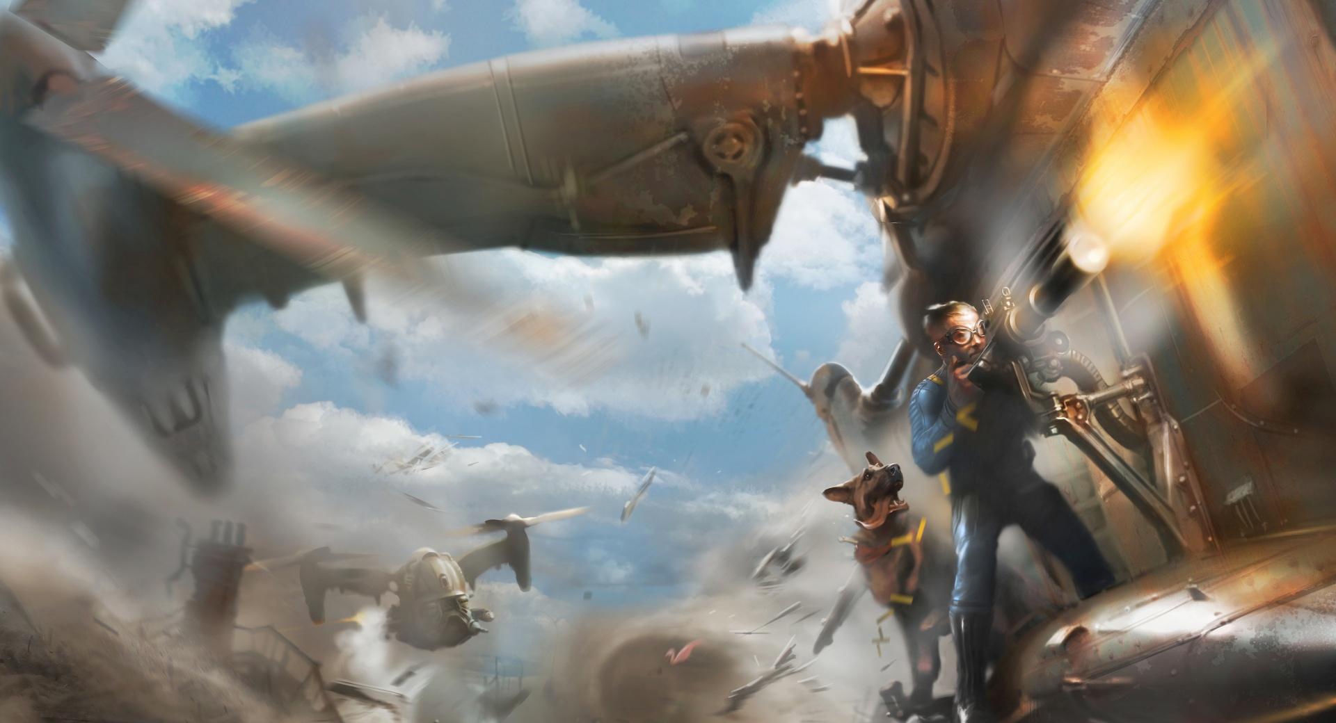 Fallout 4 Character Concept Art 2015 at 320 x 480 iPhone size wallpapers HD quality
