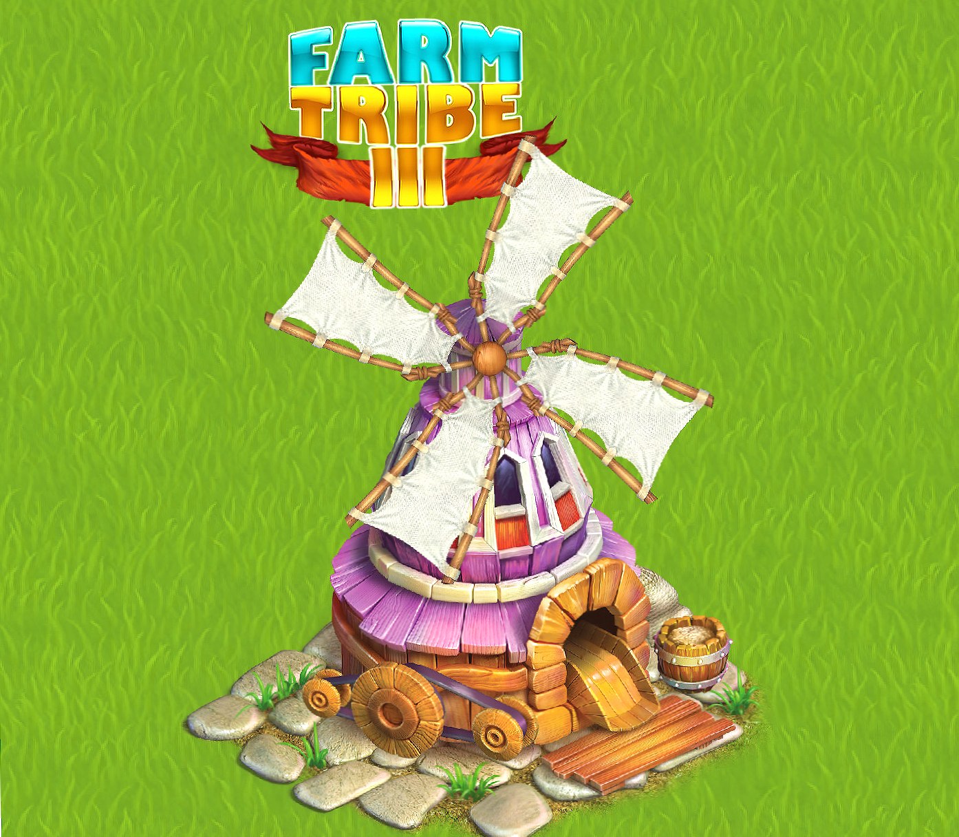 Farm Tribe 3 Mill at 1600 x 1200 size wallpapers HD quality