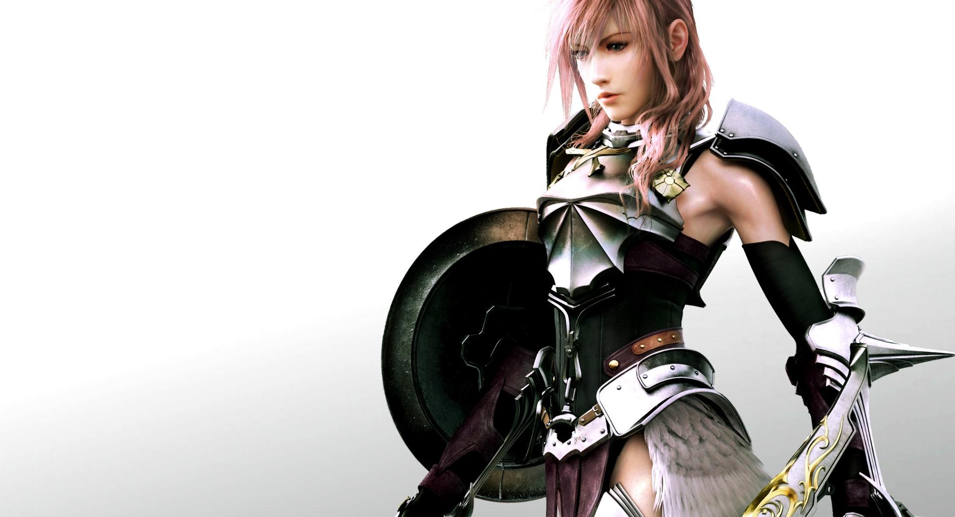 FFXIII-2 Lightning Wall at 320 x 480 iPhone size wallpapers HD quality