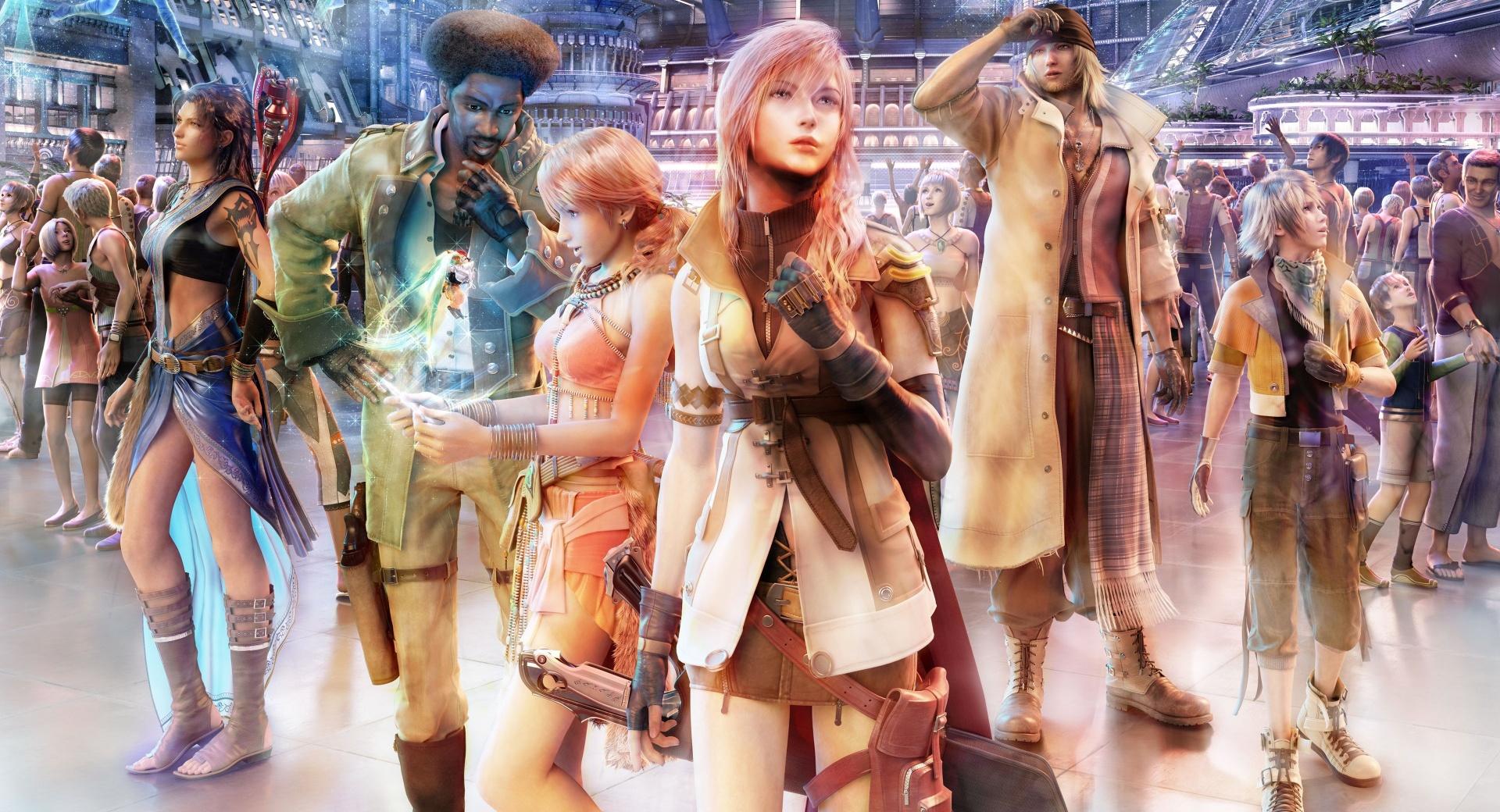 FFXIII Group on Nautilus at 640 x 1136 iPhone 5 size wallpapers HD quality