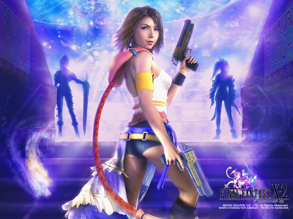 Final Fantasy X-2 at 1334 x 750 iPhone 7 size wallpapers HD quality