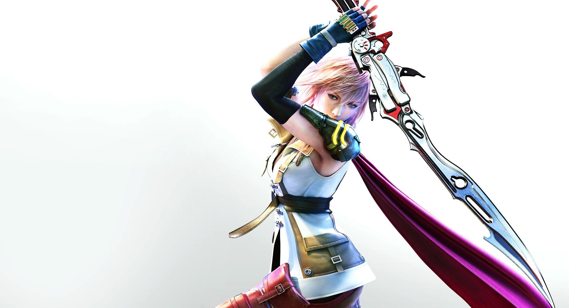 Final Fantasy XIII - Lightning at 640 x 1136 iPhone 5 size wallpapers HD quality