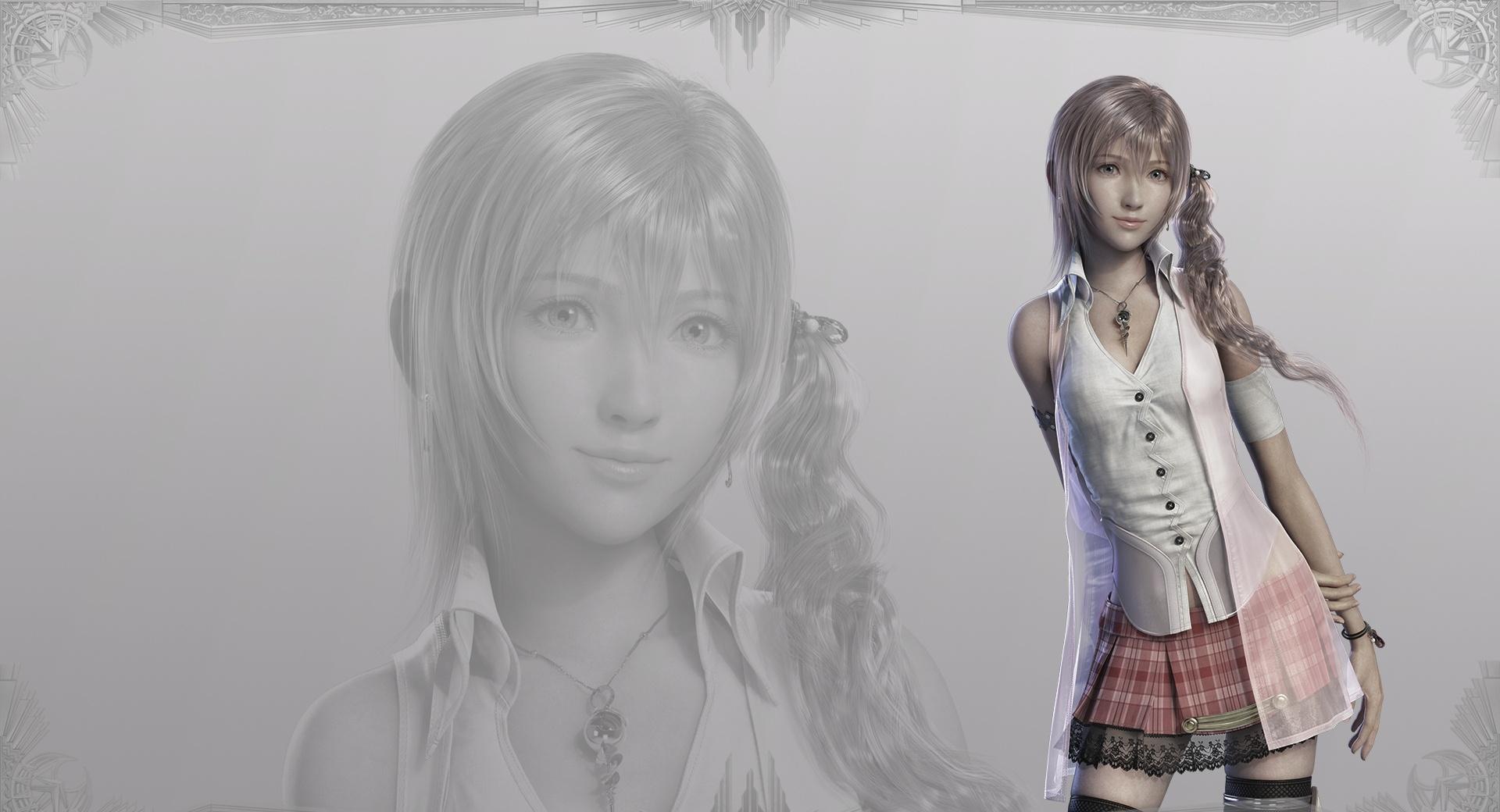 Final Fantasy XIII Serah at 640 x 1136 iPhone 5 size wallpapers HD quality