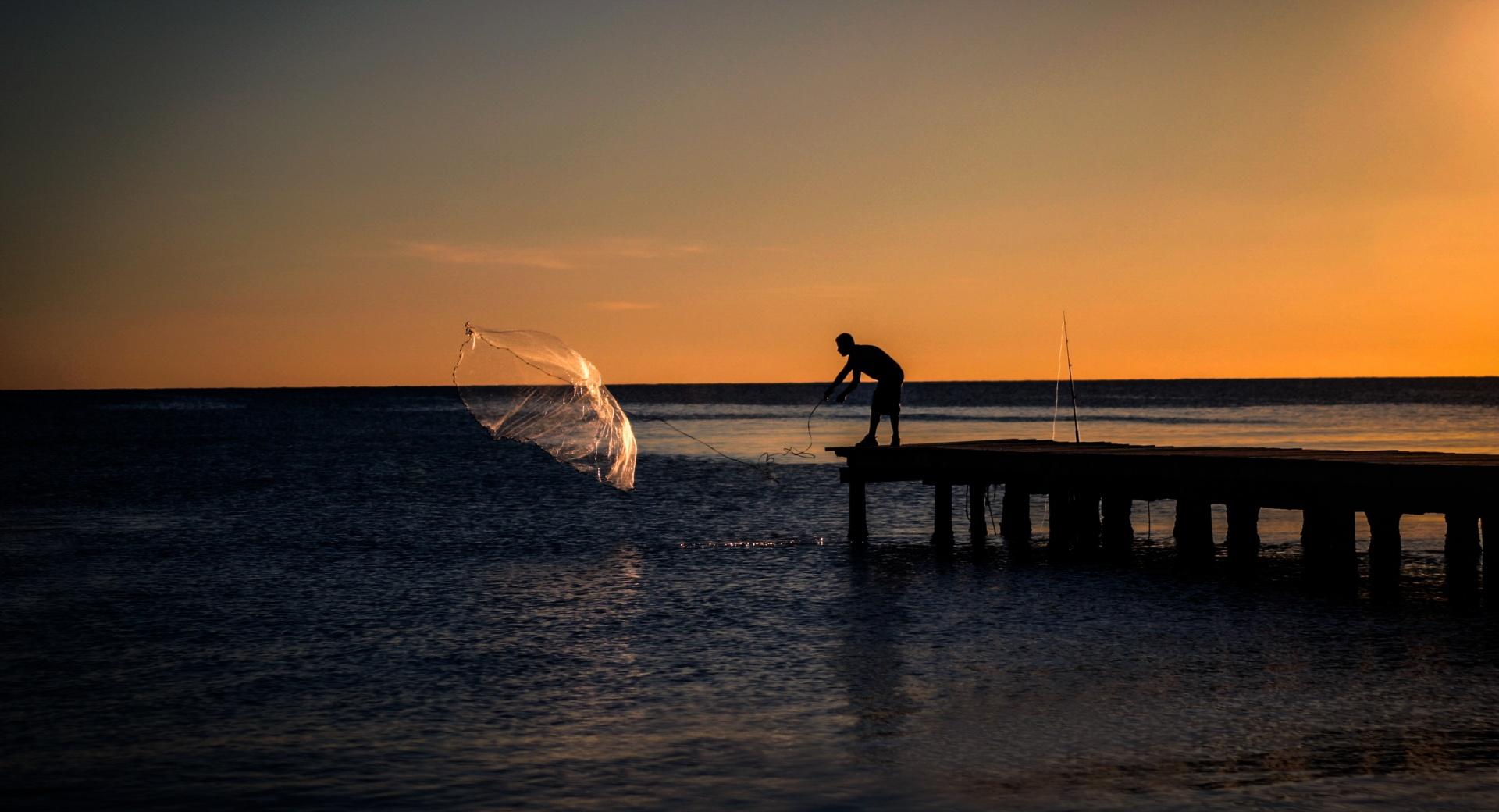 Fishing-net at 1152 x 864 size wallpapers HD quality