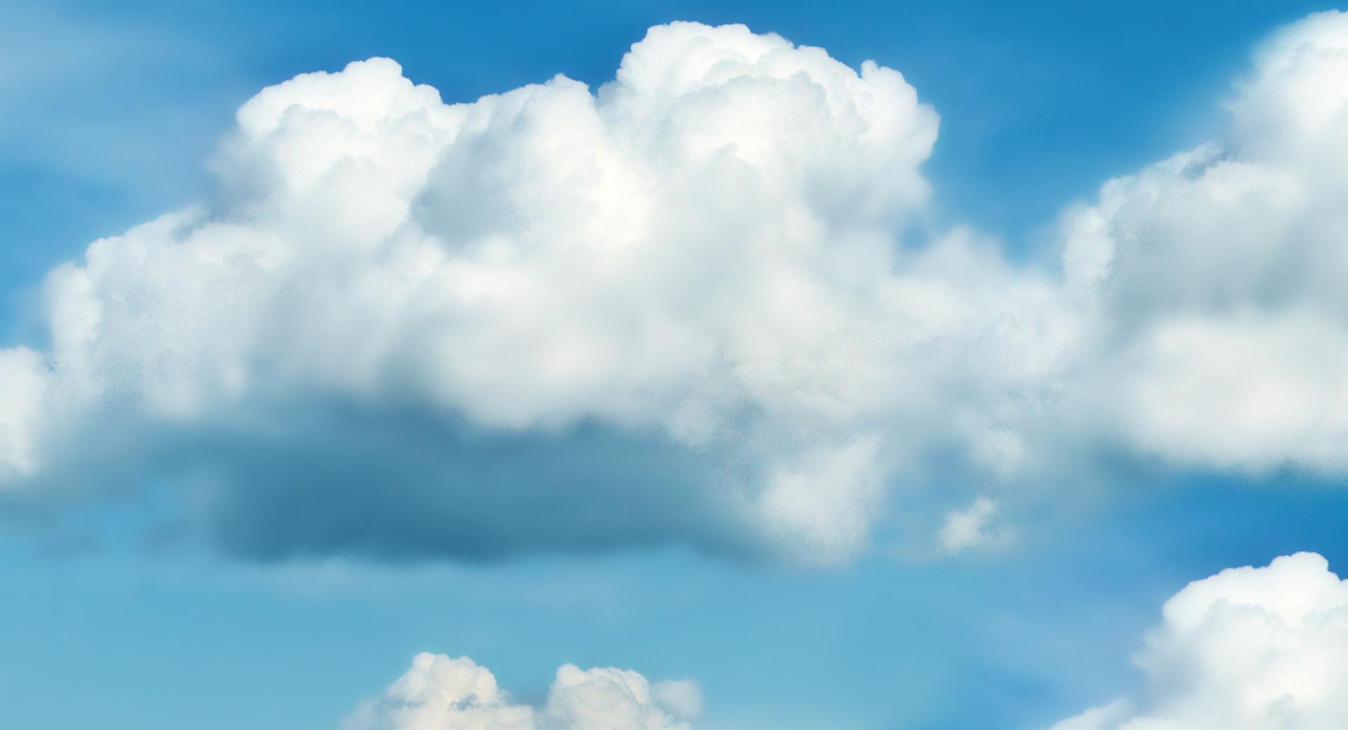Fluffy White Clouds wallpapers HD quality