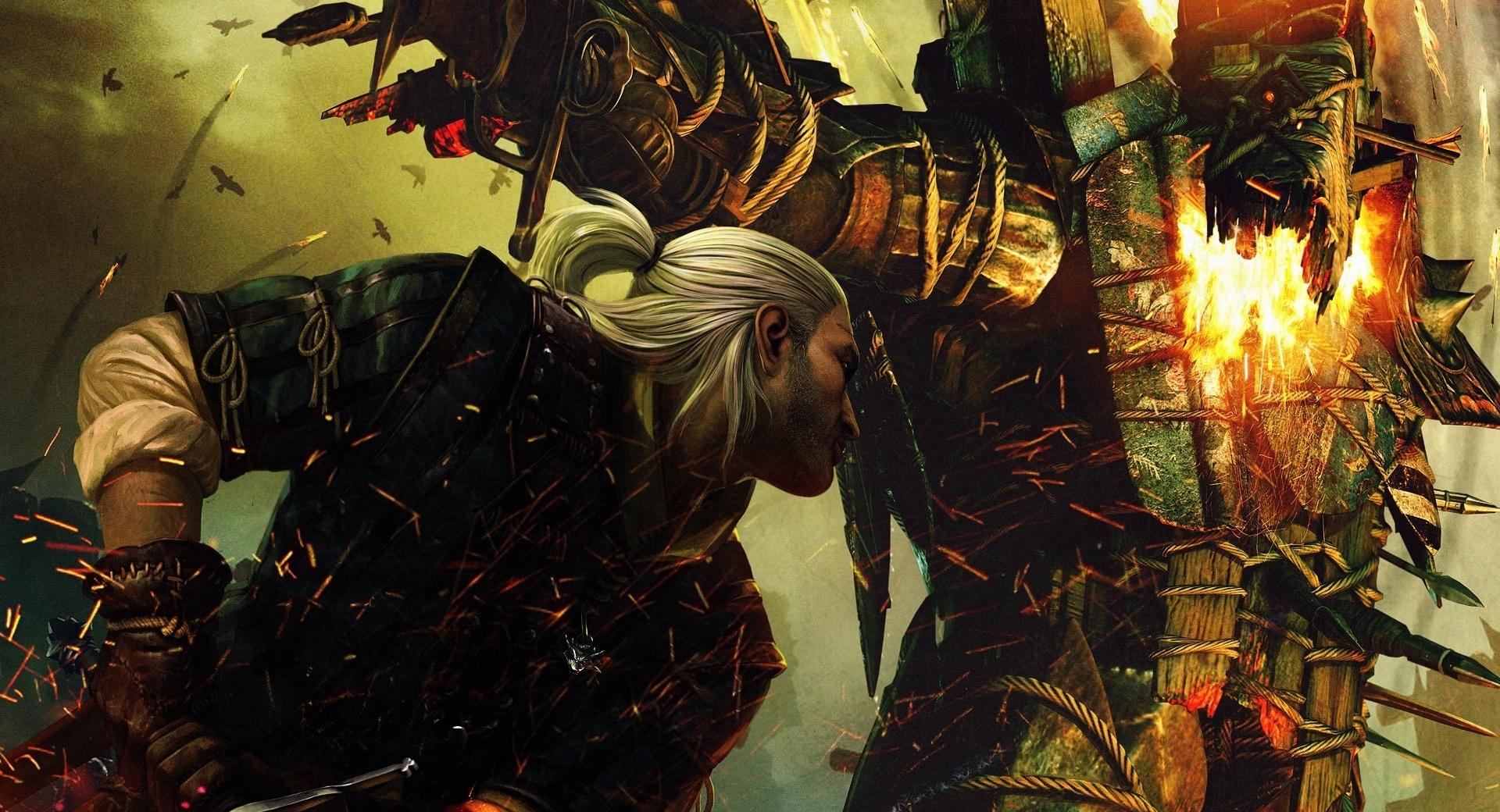 Geralt Of Rivia, The Witcher 2 at 2048 x 2048 iPad size wallpapers HD quality