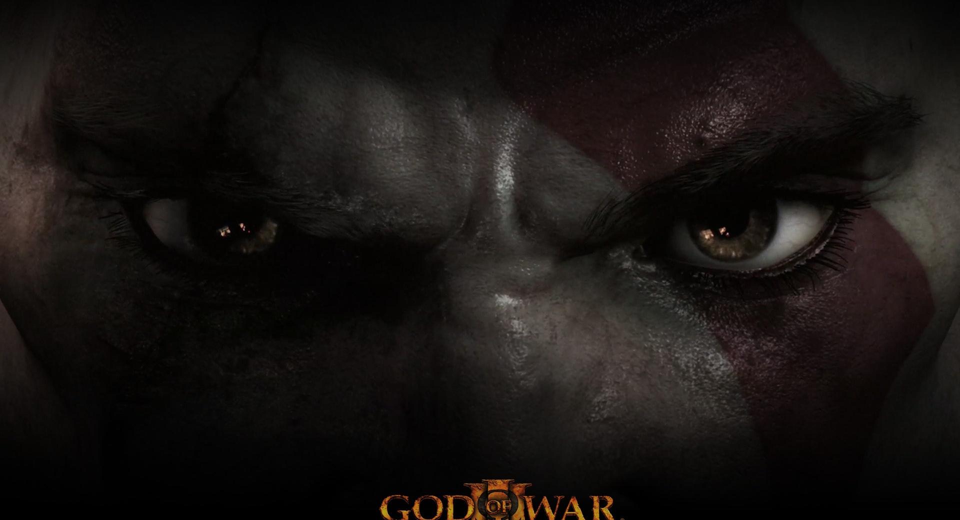God of War III, Kratos Eyes wallpapers HD quality