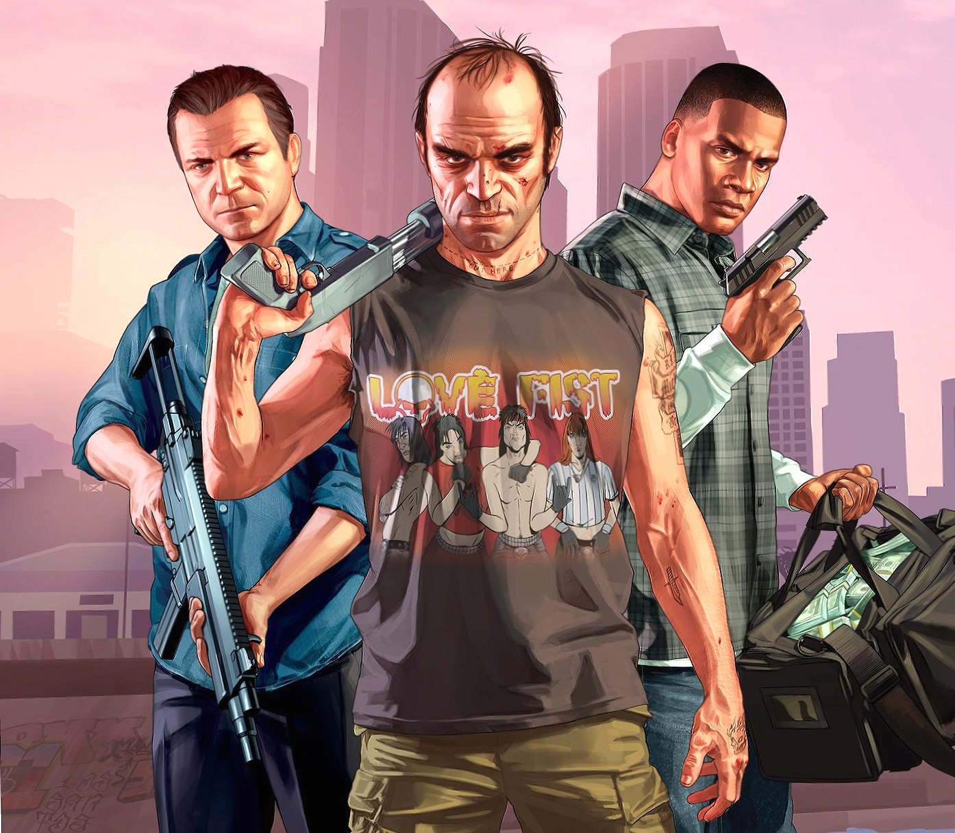 gta v at 1334 x 750 iPhone 7 size wallpapers HD quality