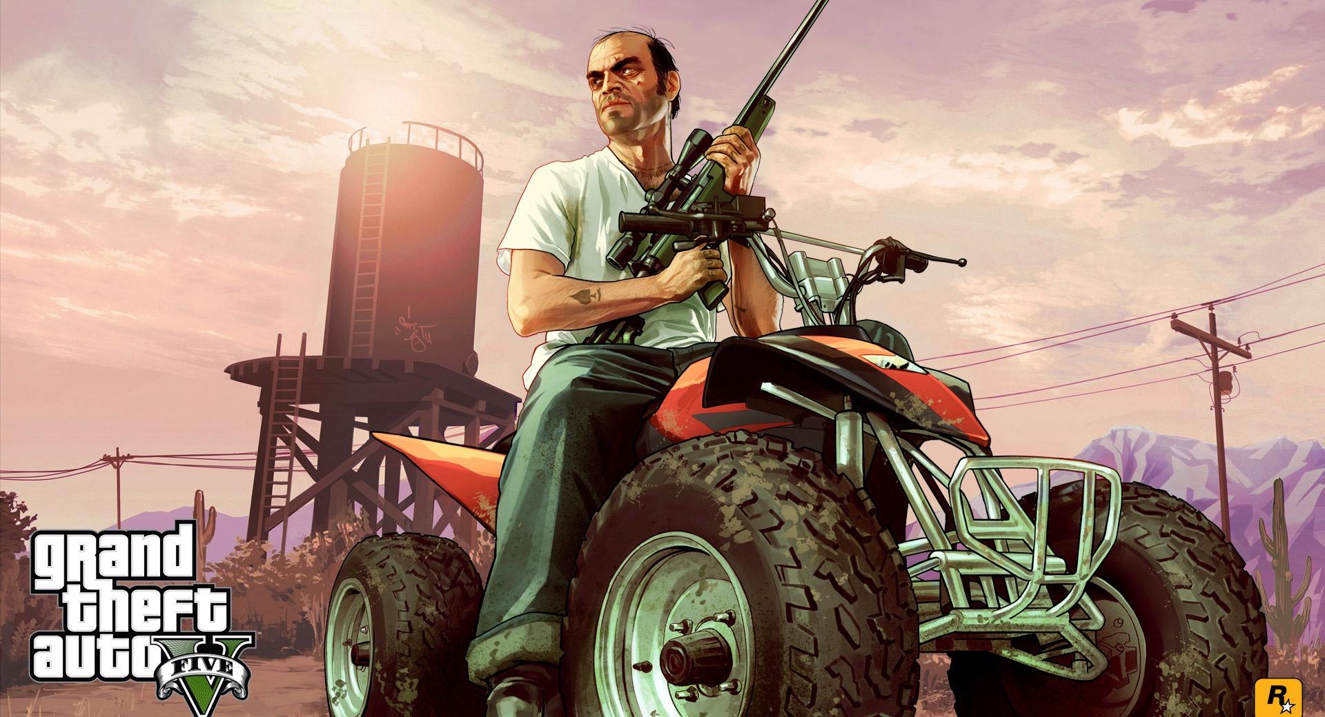 GTA V Trevor at 640 x 1136 iPhone 5 size wallpapers HD quality