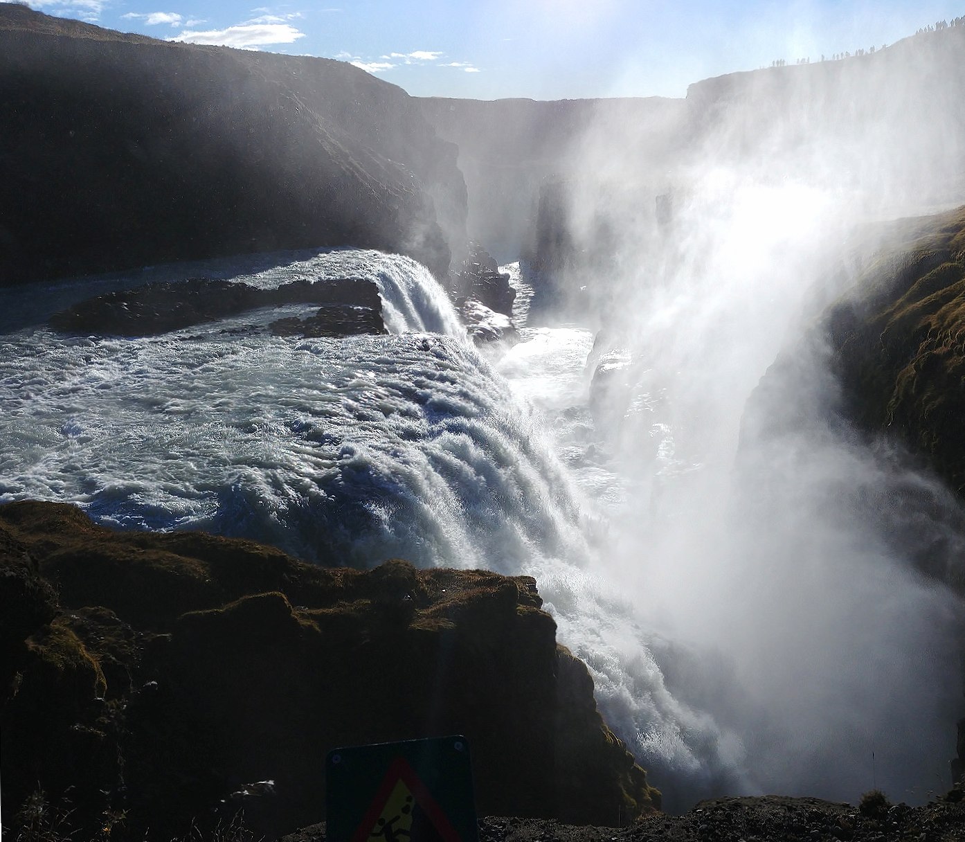 Gullfoss at 1280 x 960 size wallpapers HD quality