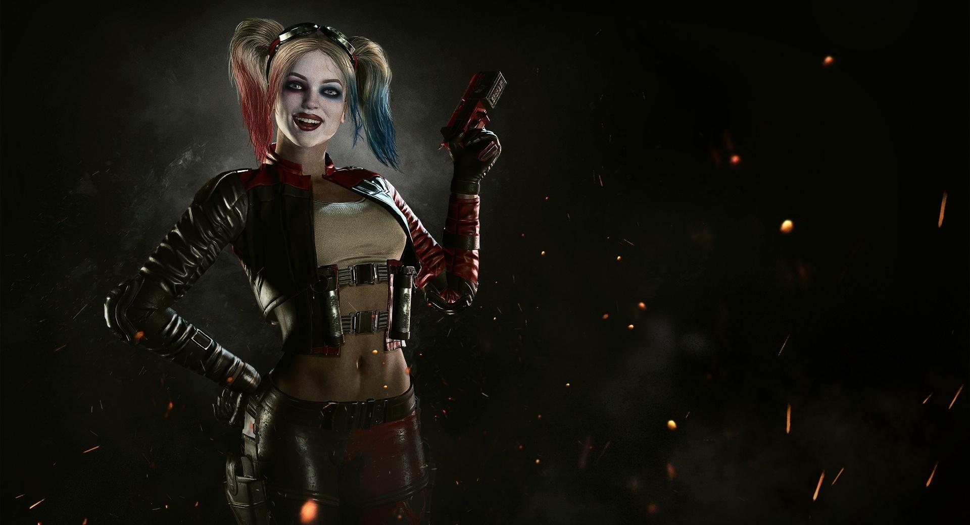 Injustice 2 Harley Quinn at 1334 x 750 iPhone 7 size wallpapers HD quality