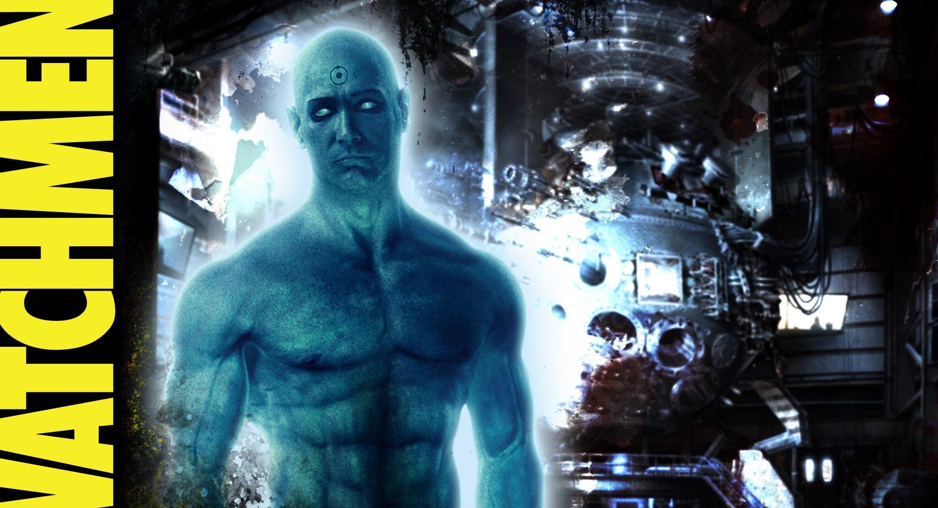 Jon Osterman Dr. Manhattan Watchmen at 320 x 480 iPhone size wallpapers HD quality