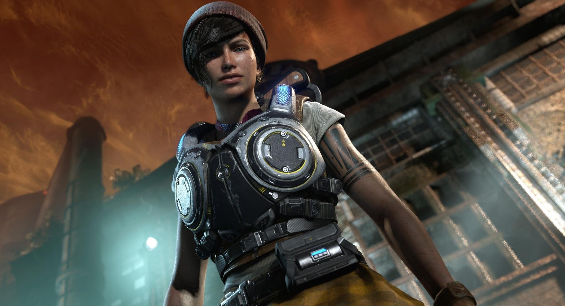 Kait Diaz, Gears Of War 4 at 640 x 1136 iPhone 5 size wallpapers HD quality