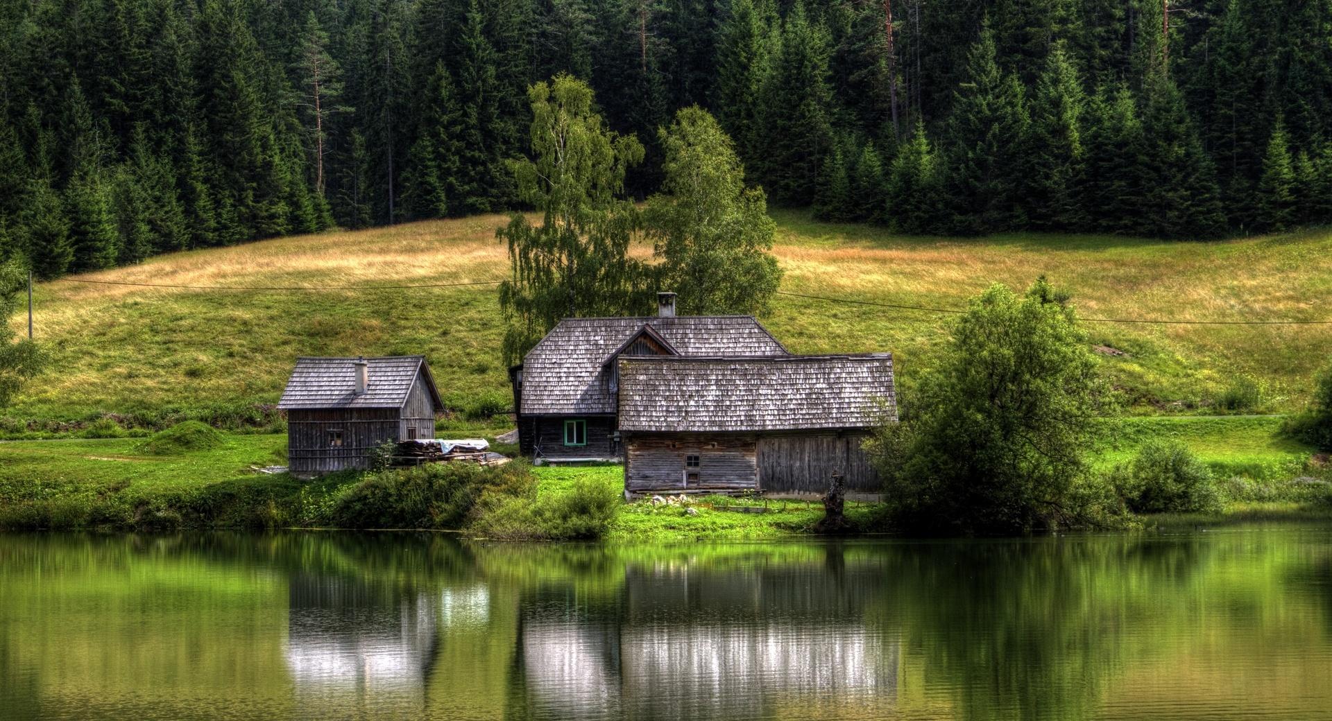 Lake House at 640 x 1136 iPhone 5 size wallpapers HD quality