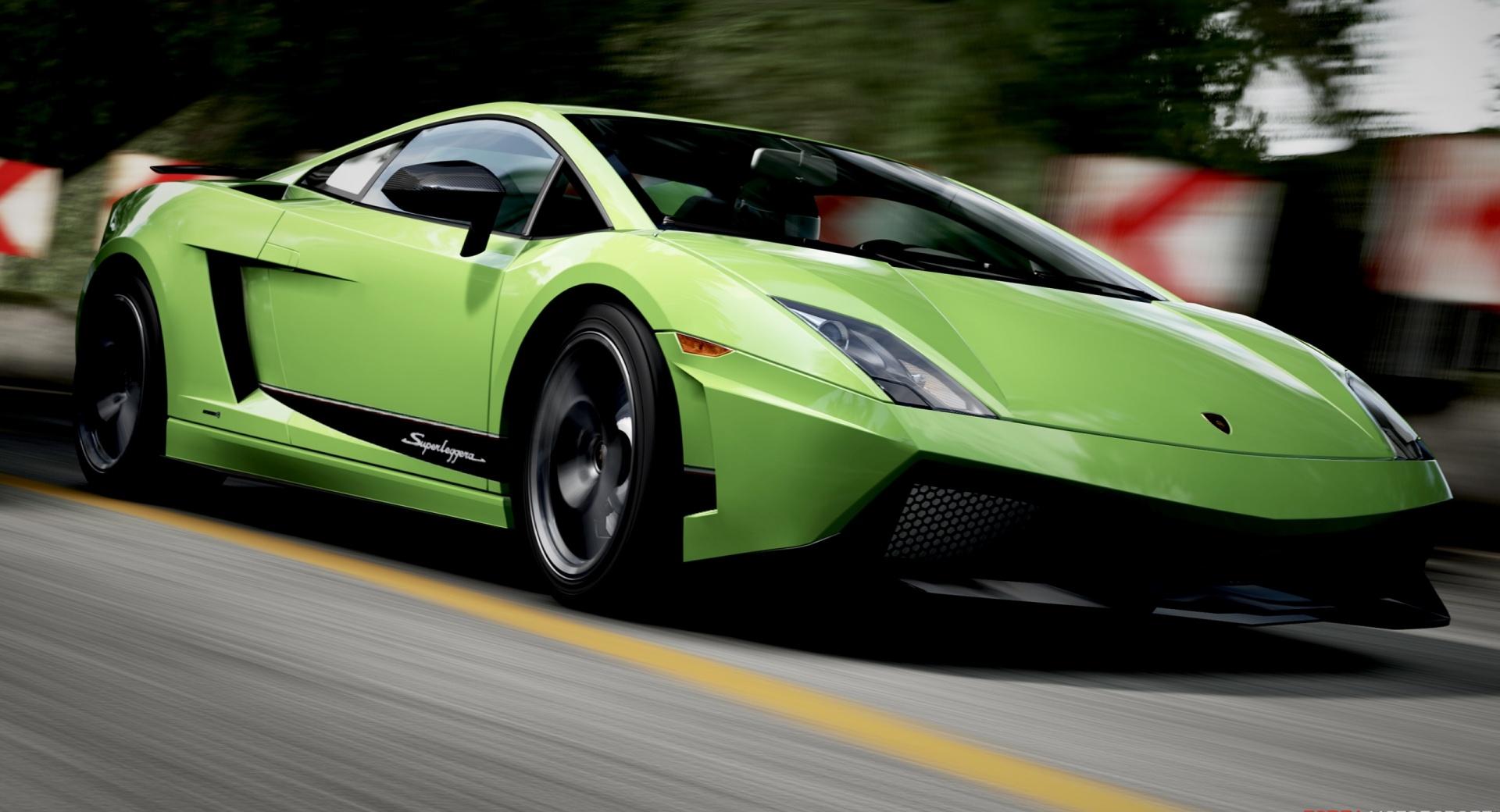 Lamborghini Gallardo in Forza Motorsport 4 at 640 x 960 iPhone 4 size wallpapers HD quality