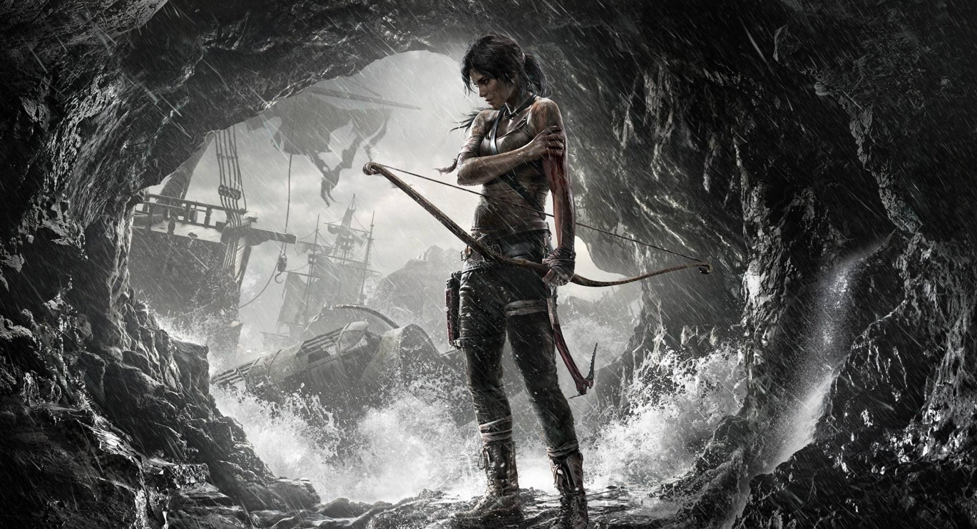 Lara Croft 2013 at 320 x 480 iPhone size wallpapers HD quality