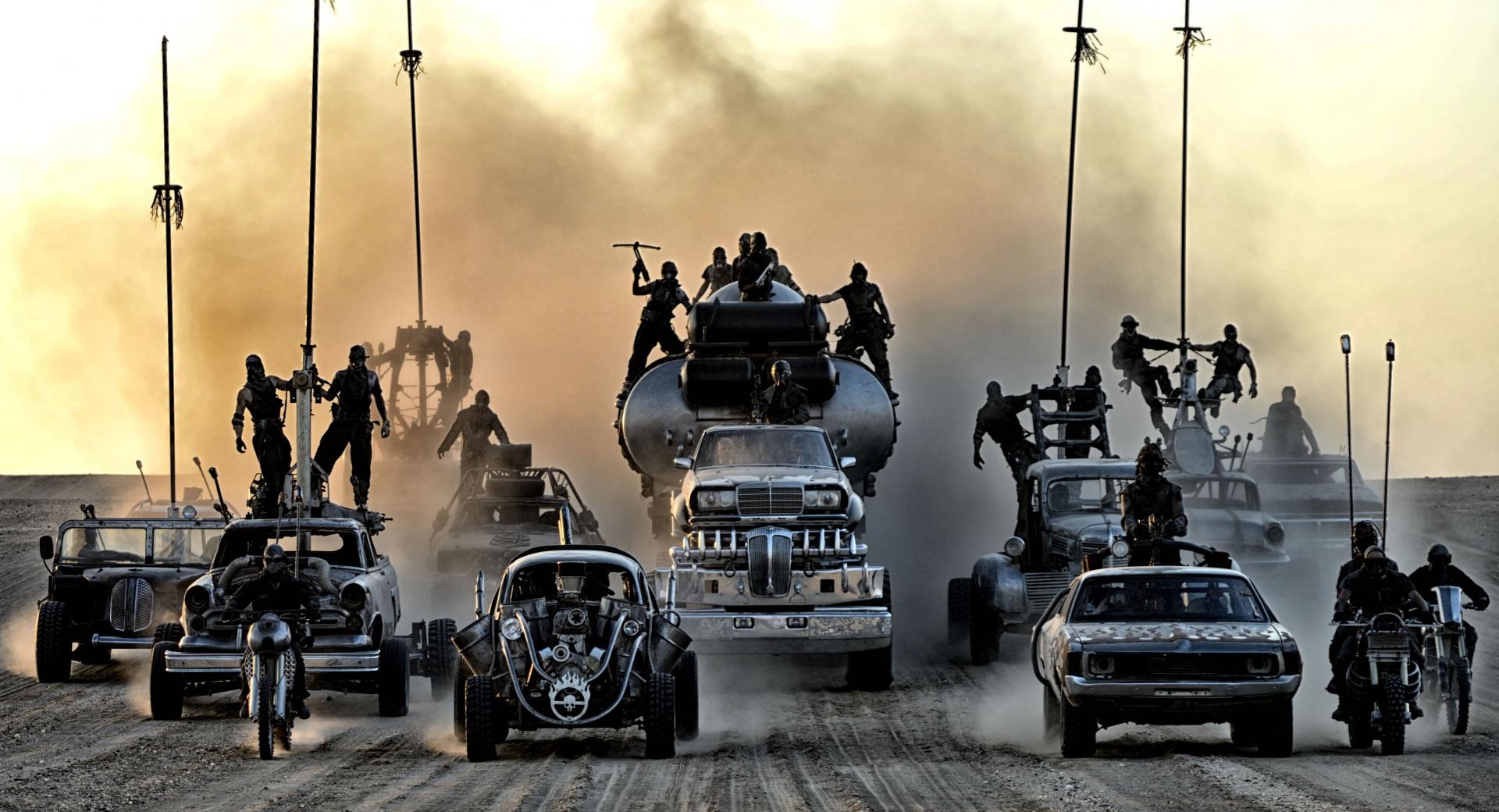 Mad Max Fury Road Vehicles at 1024 x 1024 iPad size wallpapers HD quality