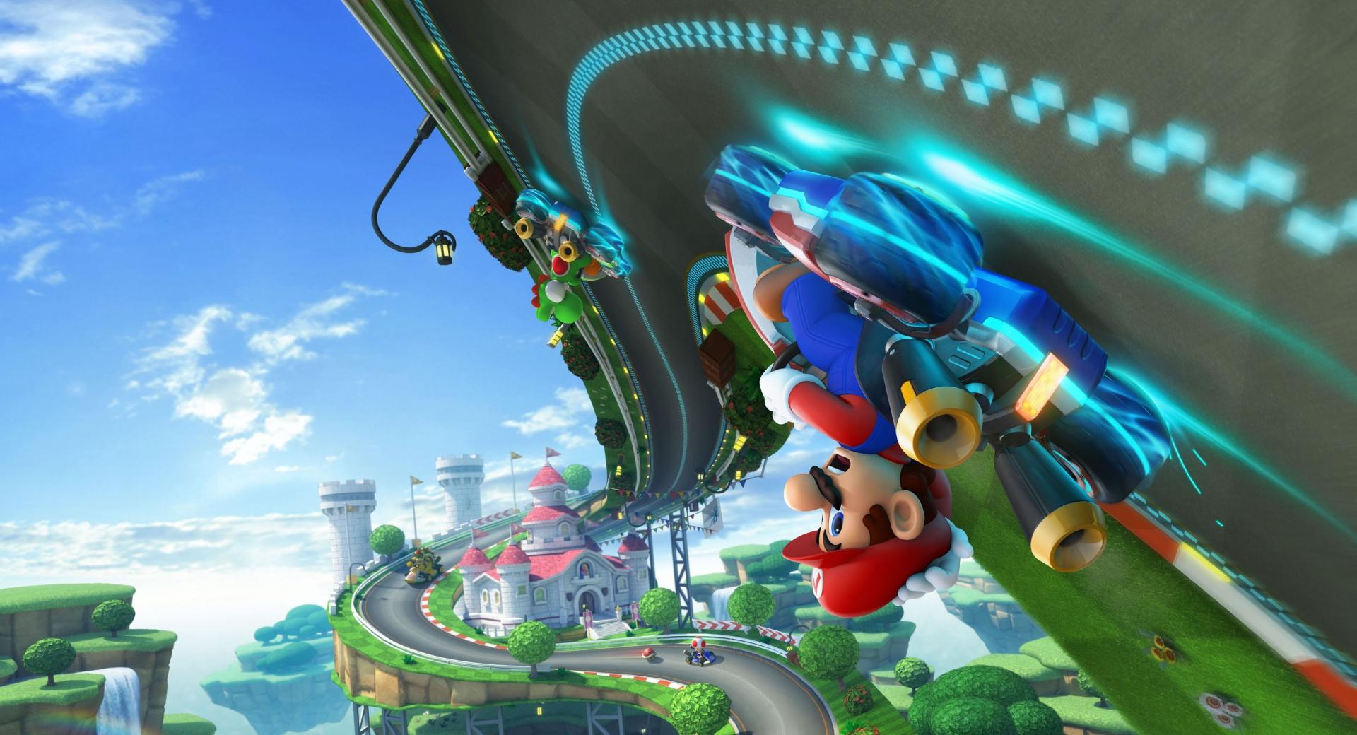 Mario Kart 8 Game 2014 at 1600 x 1200 size wallpapers HD quality