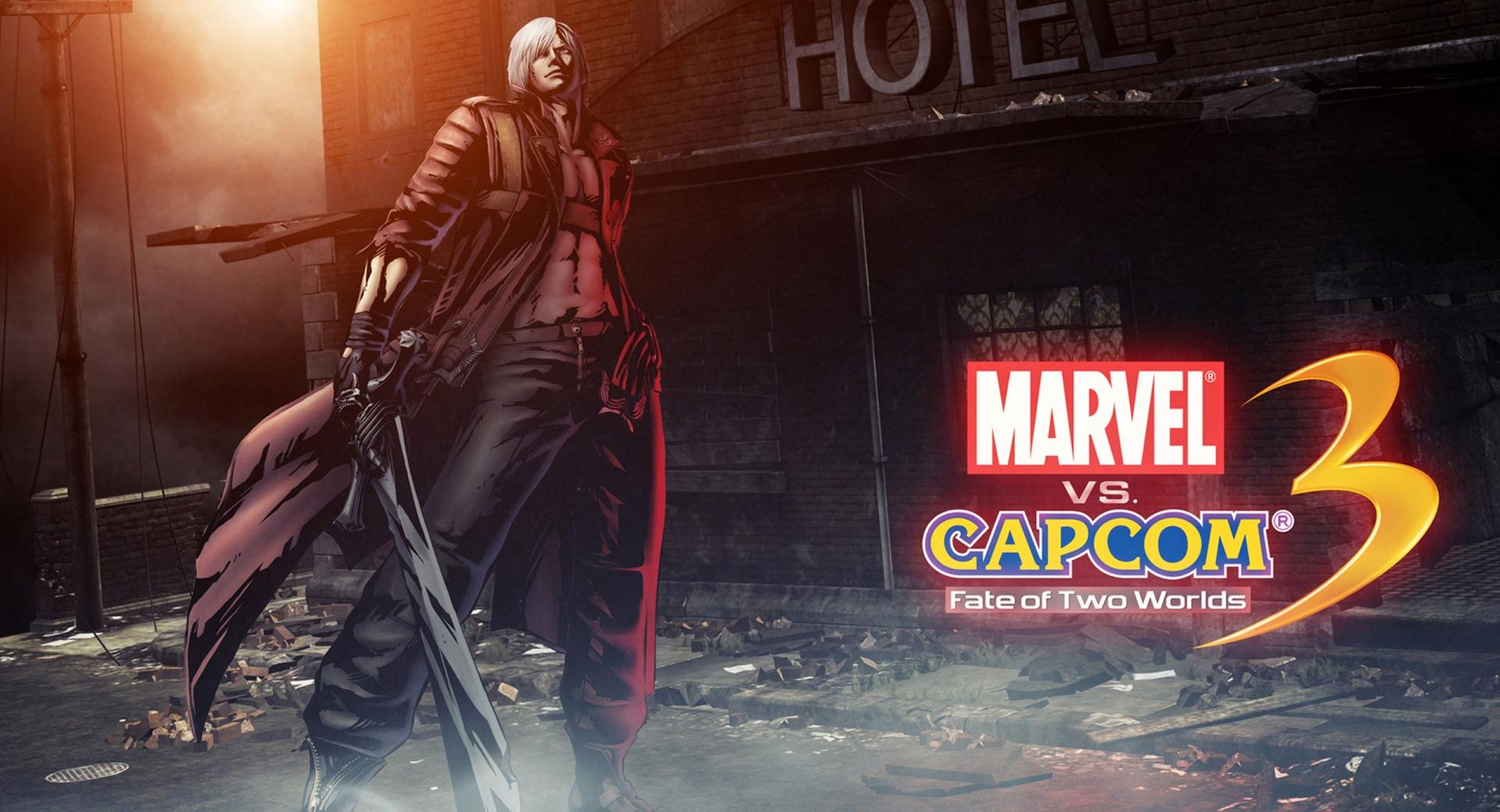Marvel vs Capcom 3 - Dante at 320 x 480 iPhone size wallpapers HD quality