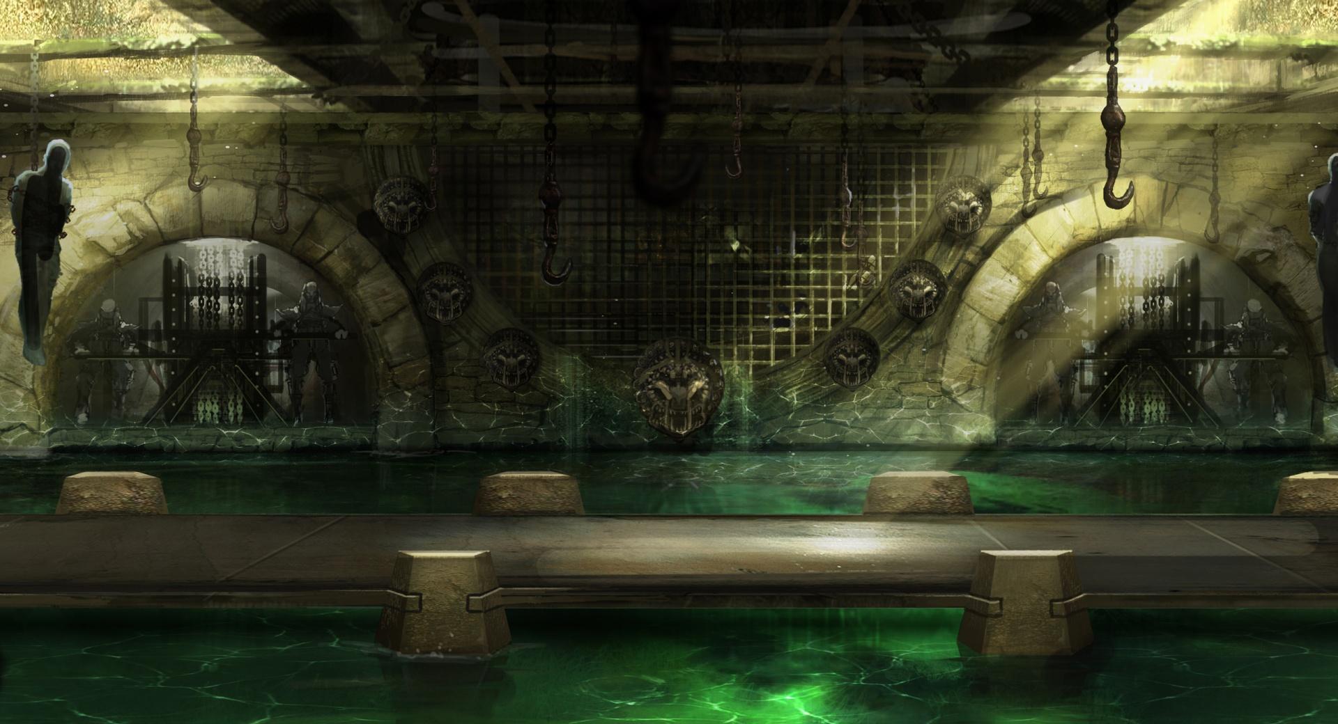 Mortal Kombat 9 The Dead Pool at 2048 x 2048 iPad size wallpapers HD quality