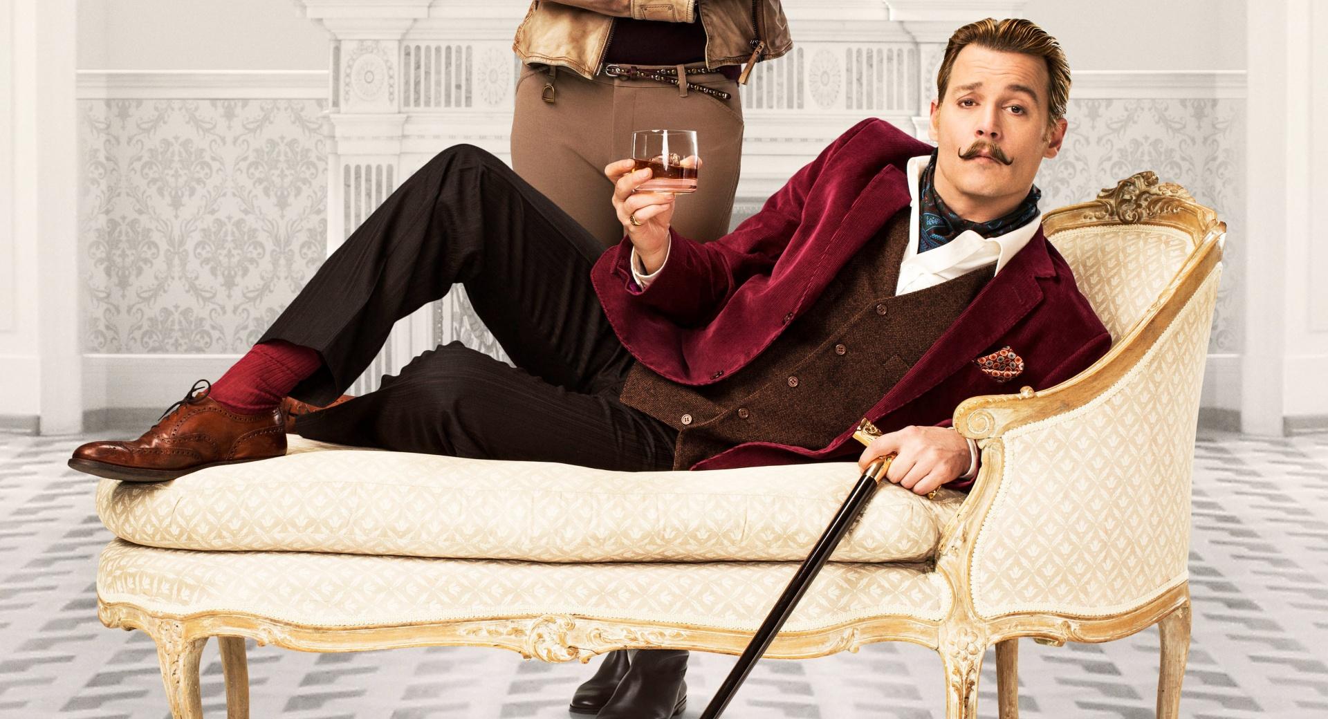 Mortdecai Johnny Depp 2015 at 1600 x 1200 size wallpapers HD quality