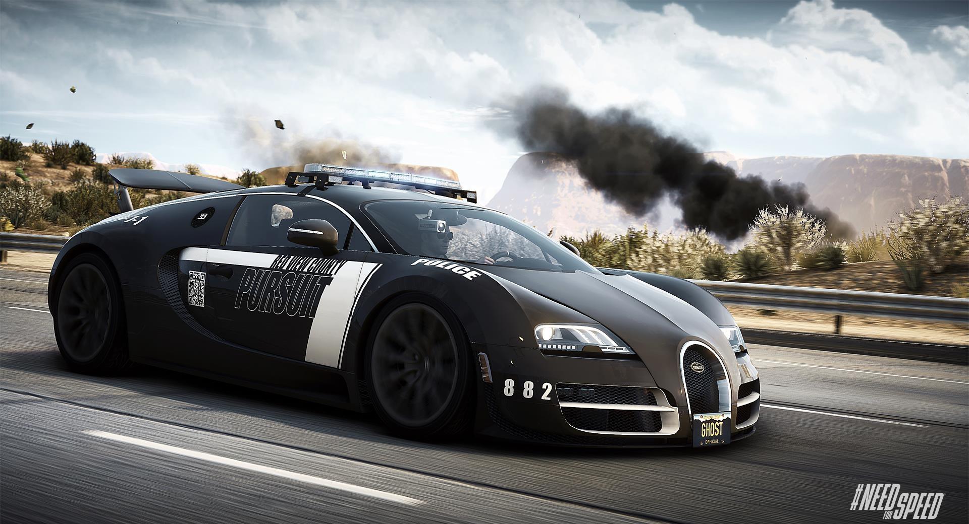 Need For Speed Rivals Bugatti at 640 x 960 iPhone 4 size wallpapers HD quality