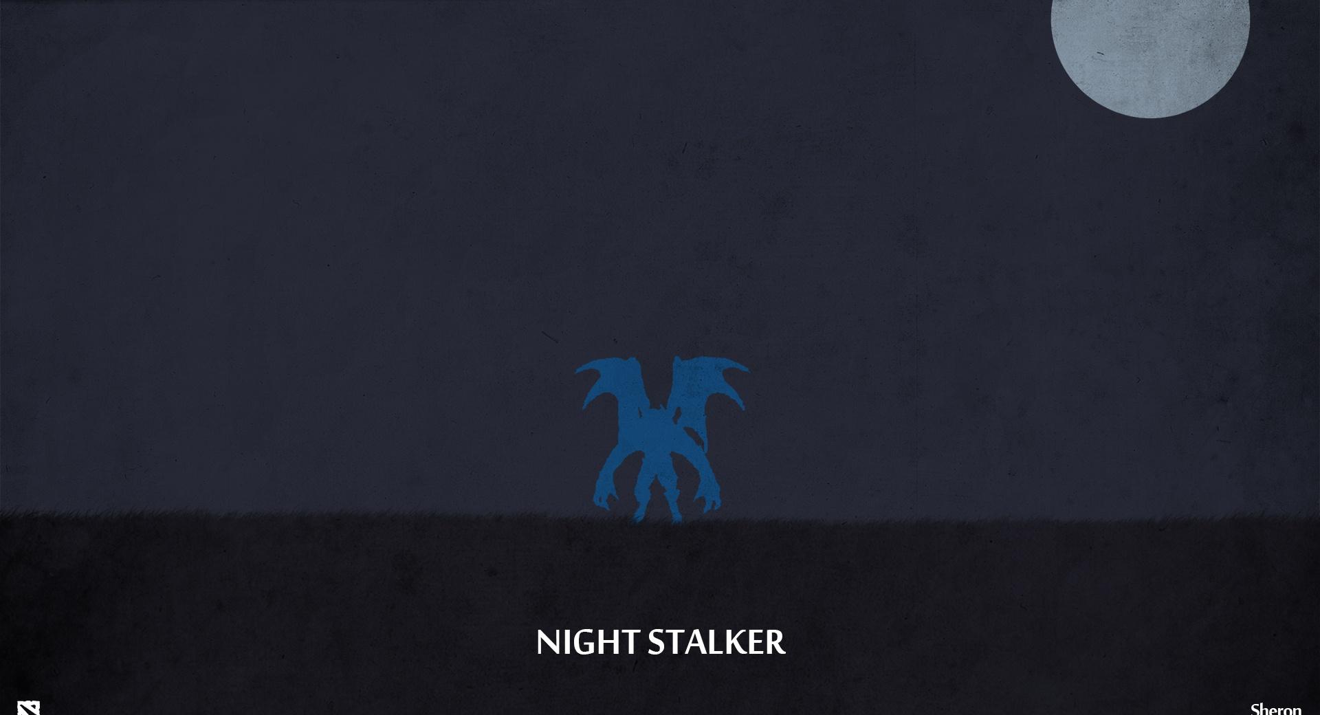 Night Stalker - DotA 2 at 1024 x 1024 iPad size wallpapers HD quality