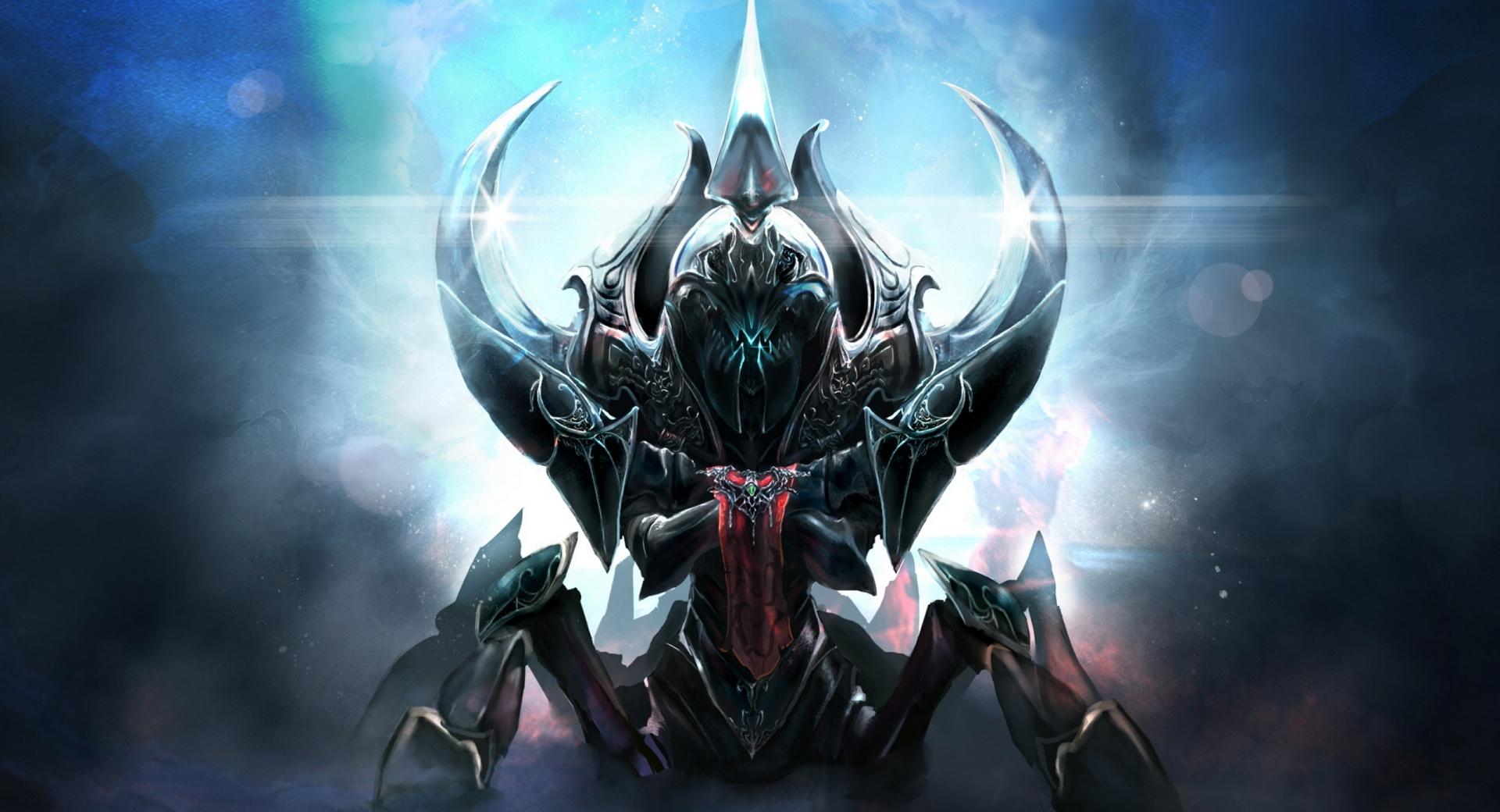 Nyx Assassin DOTA 2 Hero at 320 x 480 iPhone size wallpapers HD quality