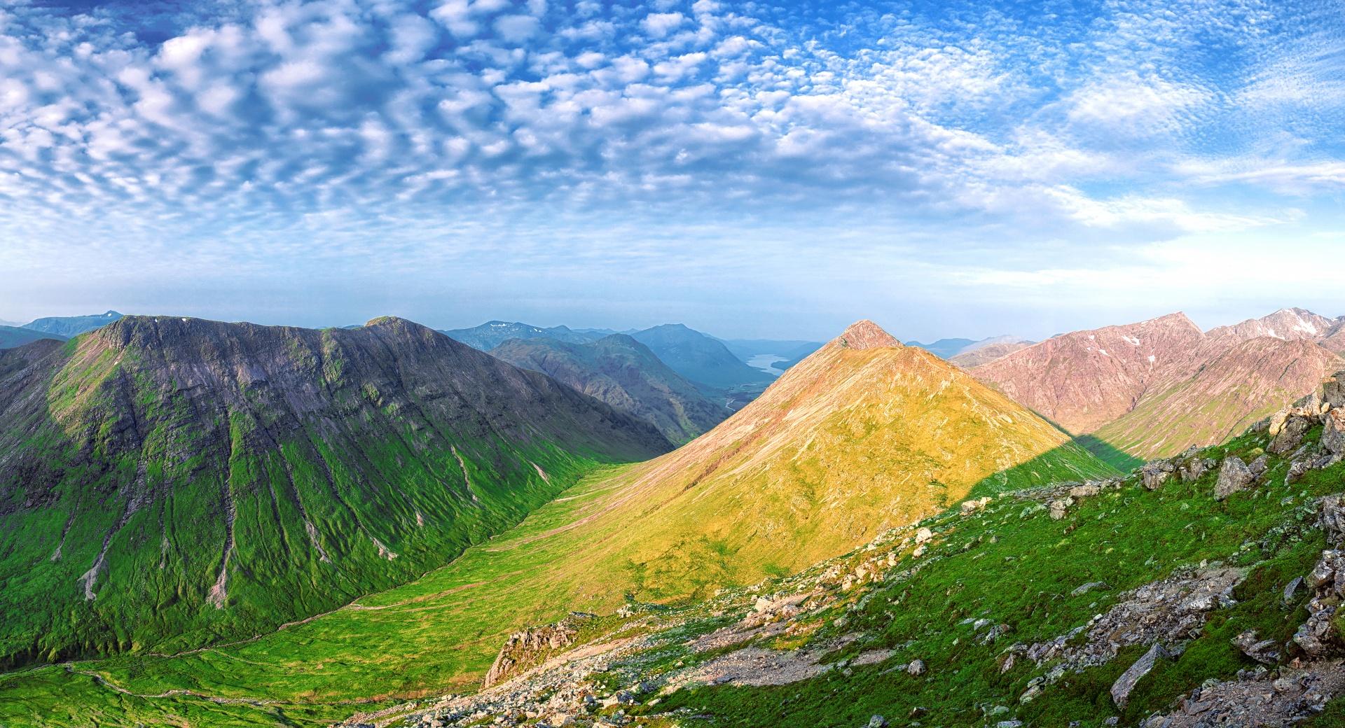 Panoramic Summit View wallpapers HD quality