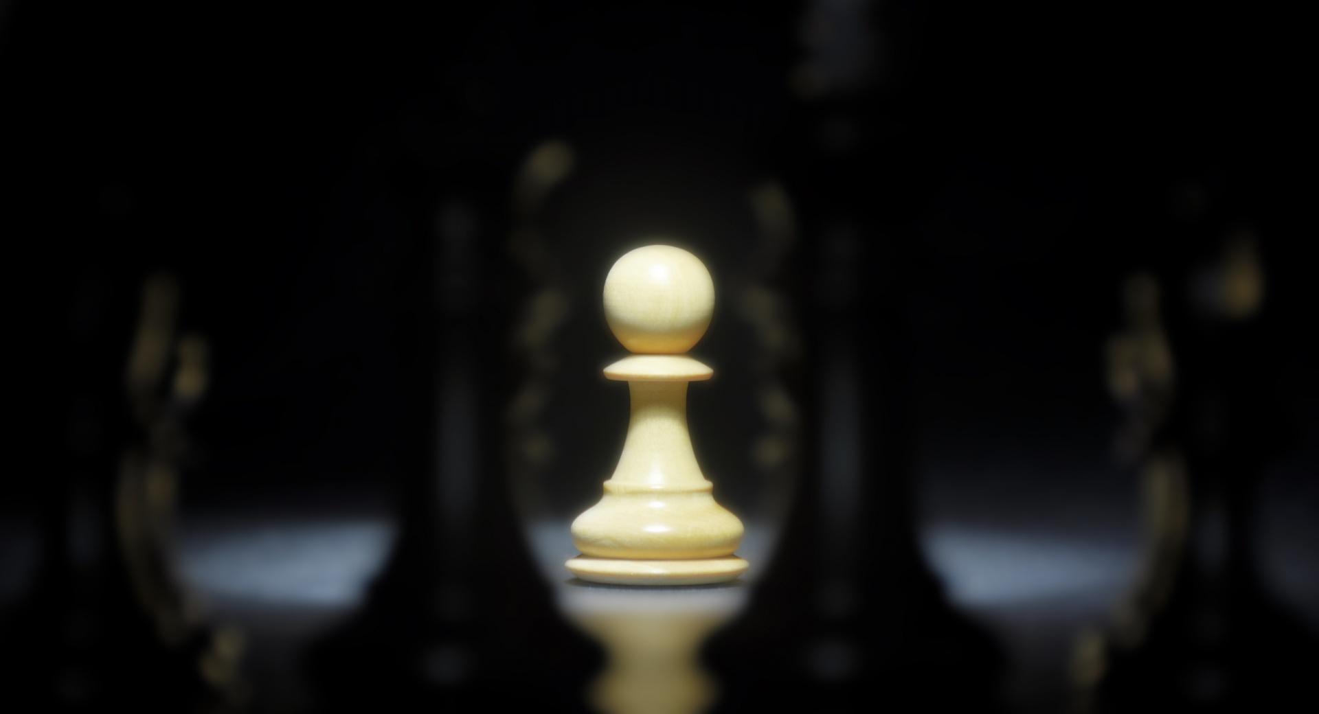 Pawn Chess Board at 1152 x 864 size wallpapers HD quality