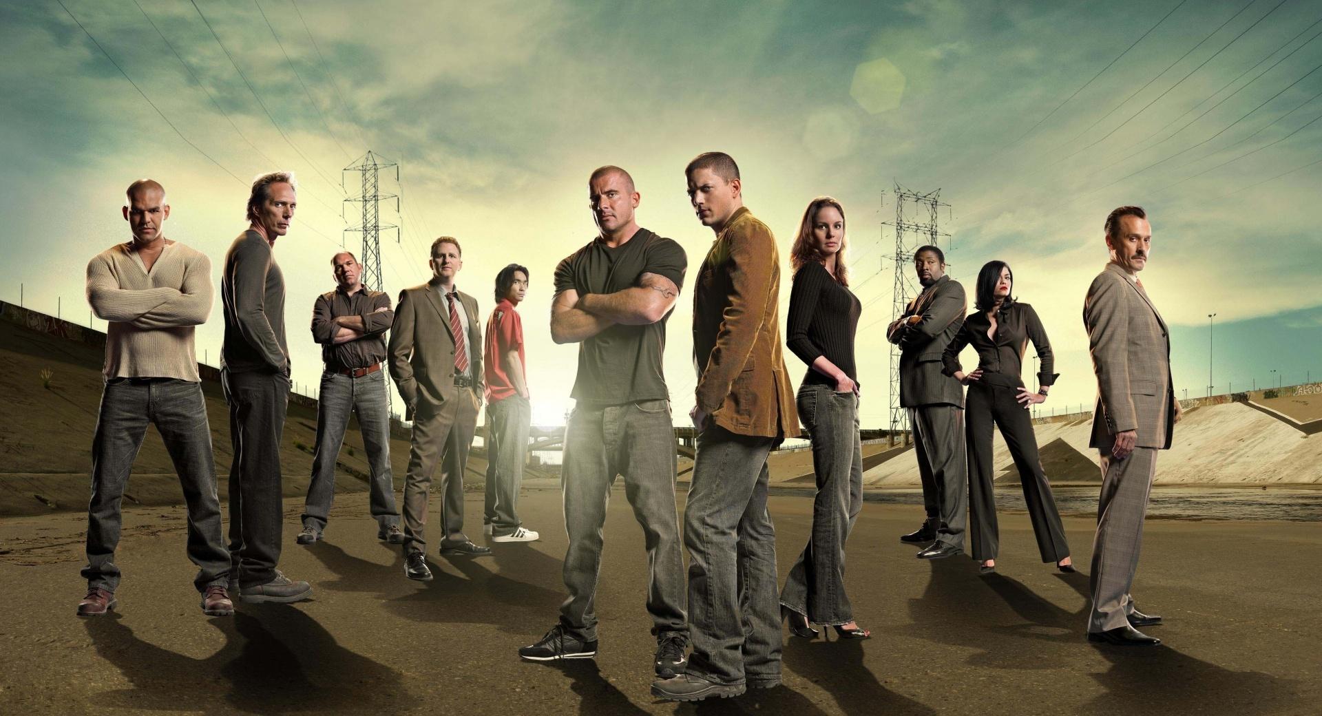 Prison Break Cast at 320 x 480 iPhone size wallpapers HD quality