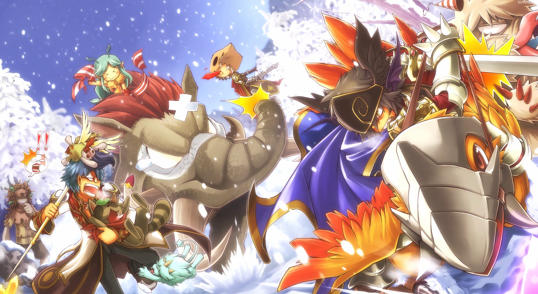 Ragnarok Online characters at 1600 x 1200 size wallpapers HD quality