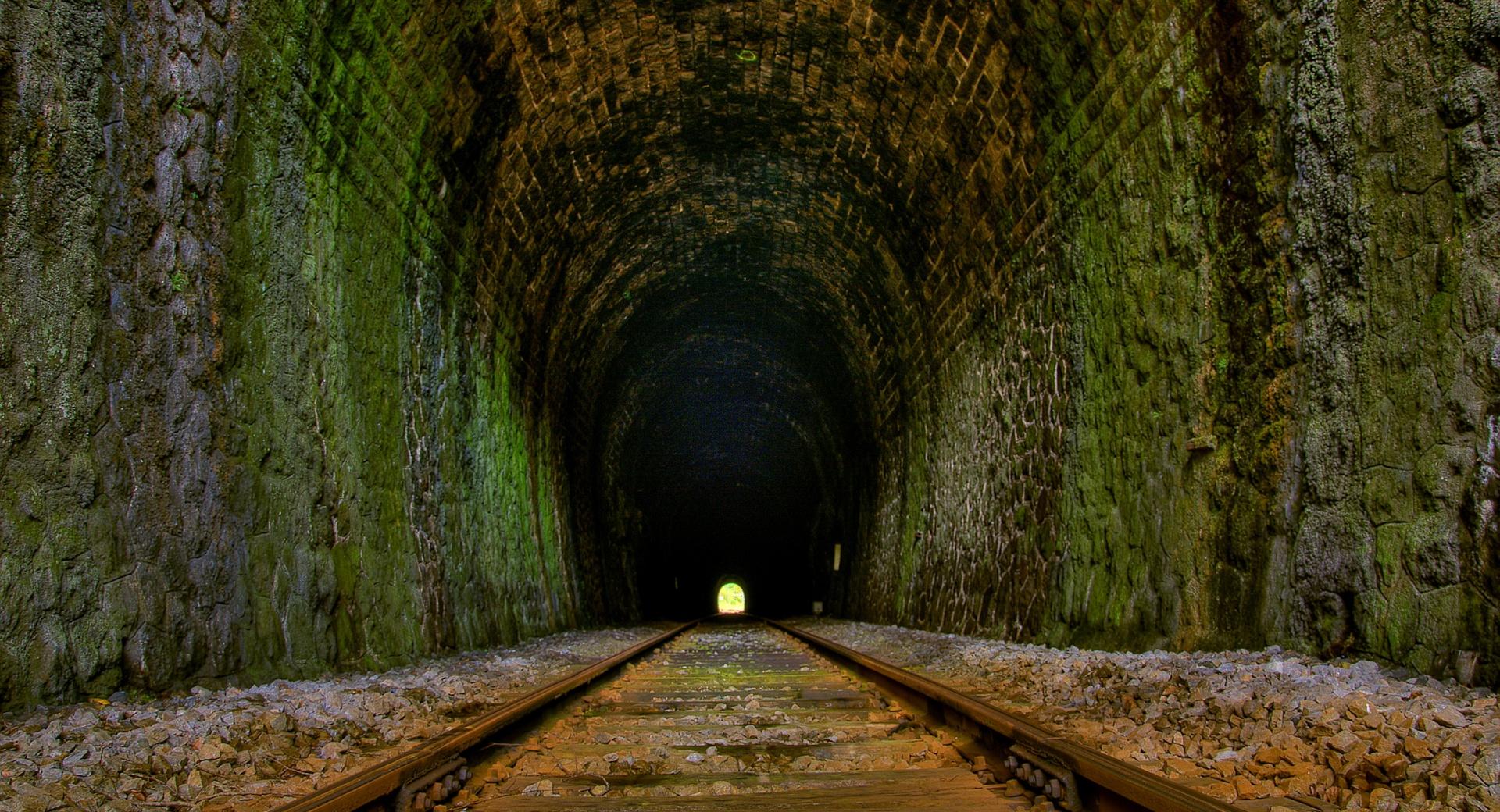 Railway Tunnel at 640 x 960 iPhone 4 size wallpapers HD quality