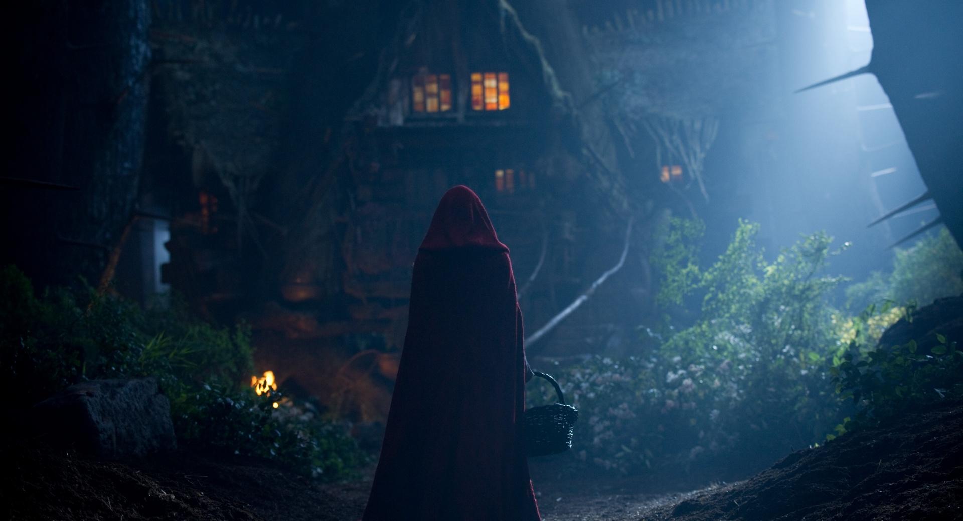 Red Riding Hood Night at 320 x 480 iPhone size wallpapers HD quality