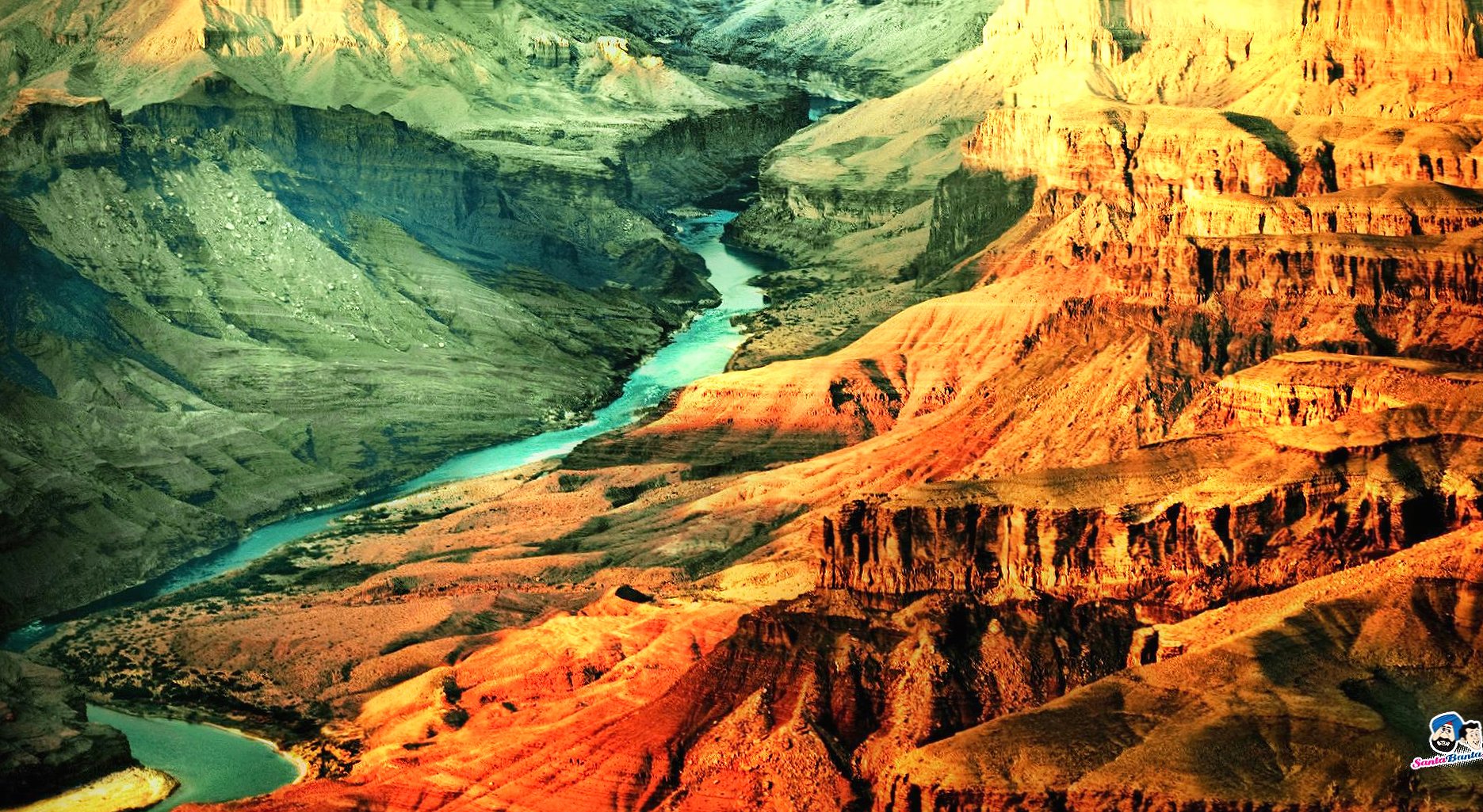 River colorado grand canyon at 750 x 1334 iPhone 6 size wallpapers HD quality
